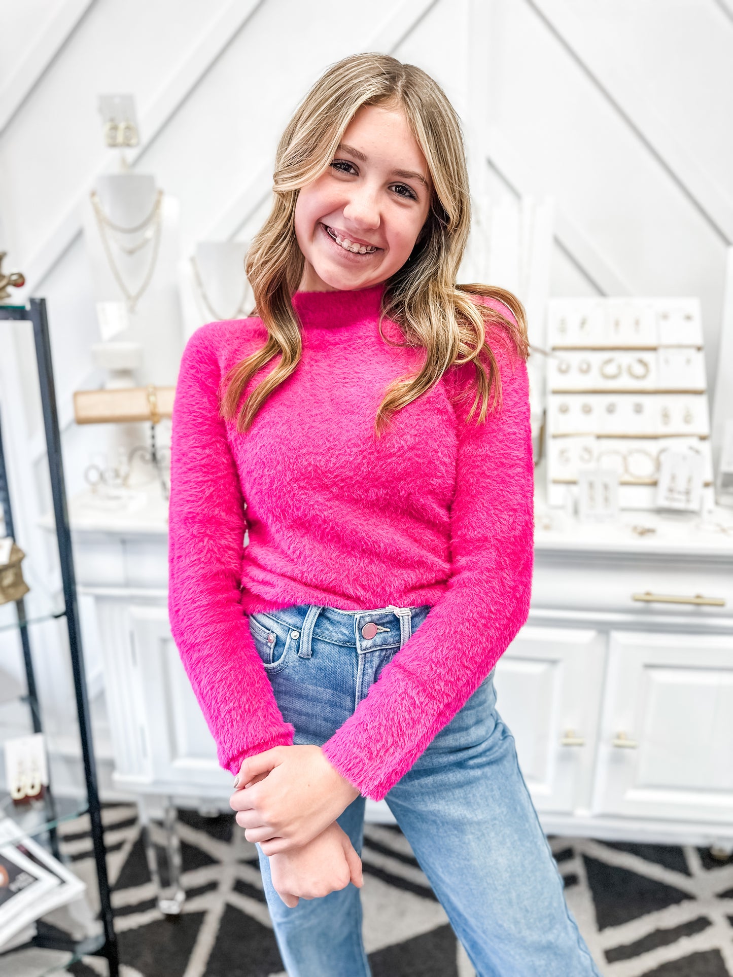 Pinky Pink Sweater