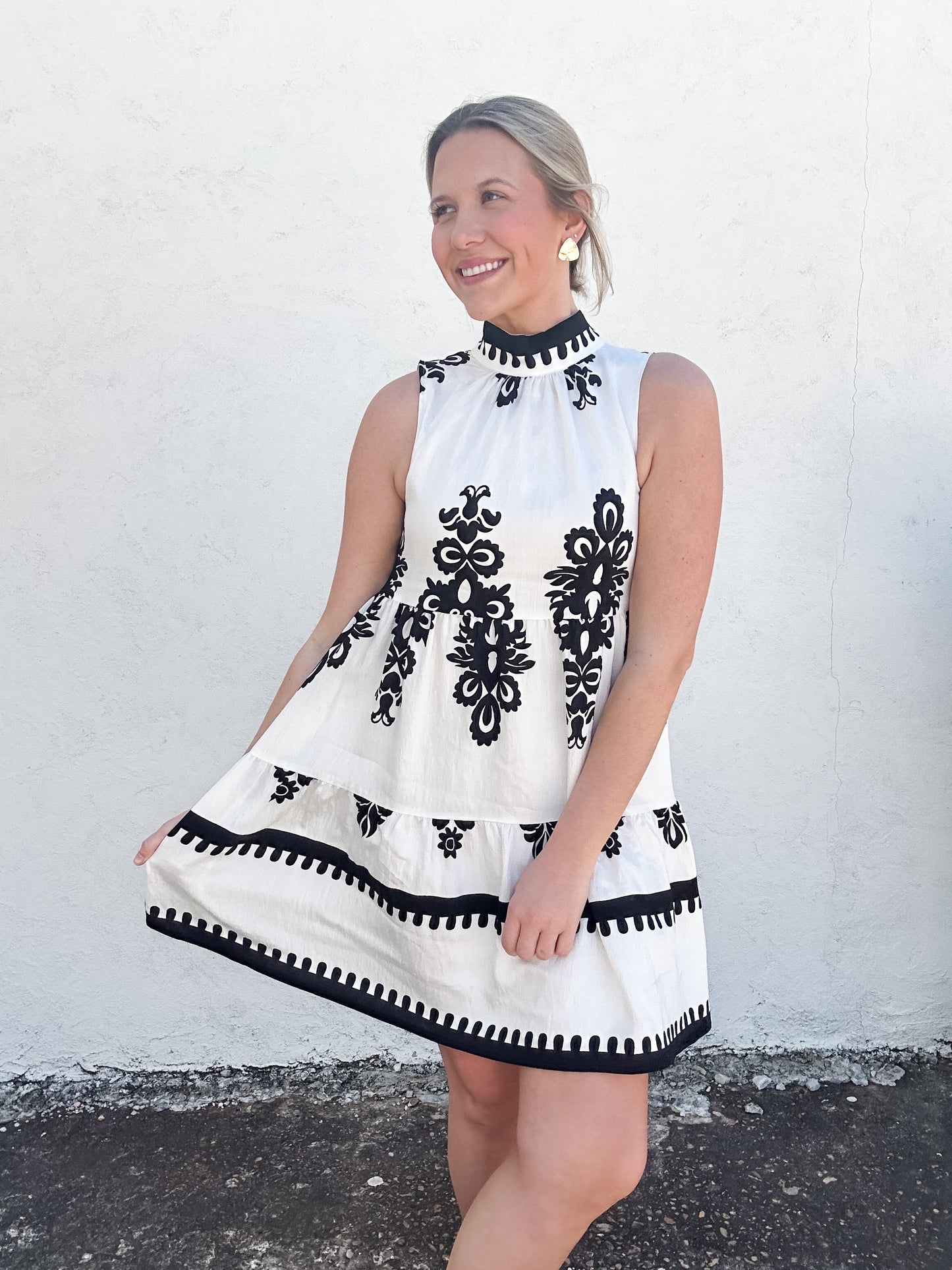 White Willow Dress