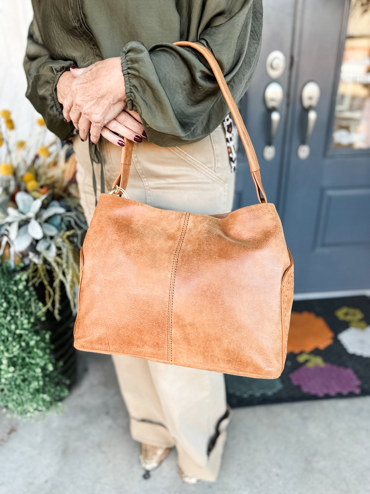 Seneca Shoulder Bag Whiskey