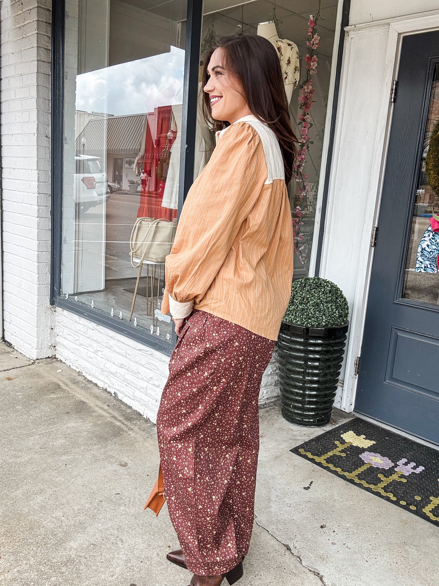 Autumn Flare Blouse