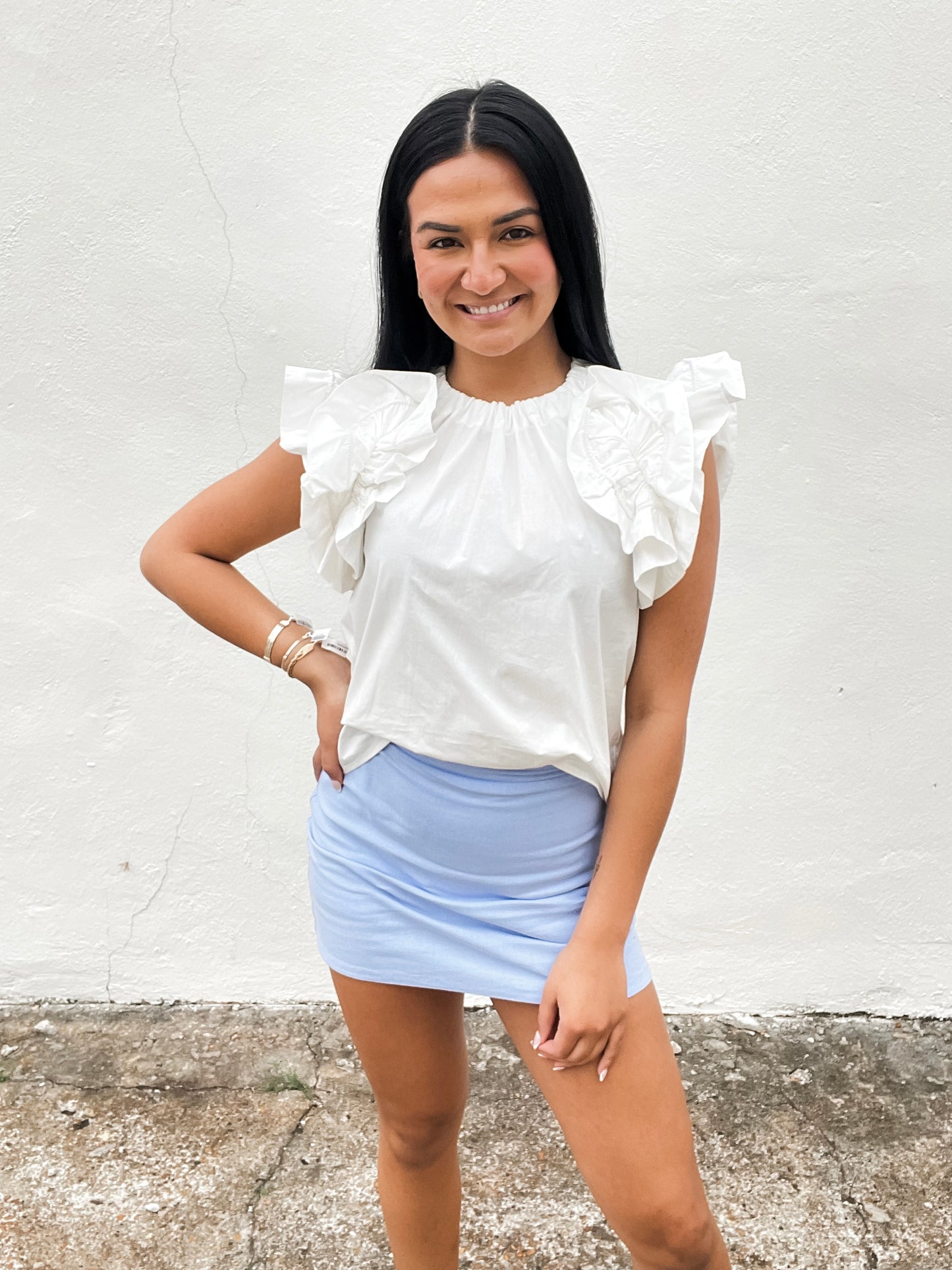 Fluff and Flutter Top