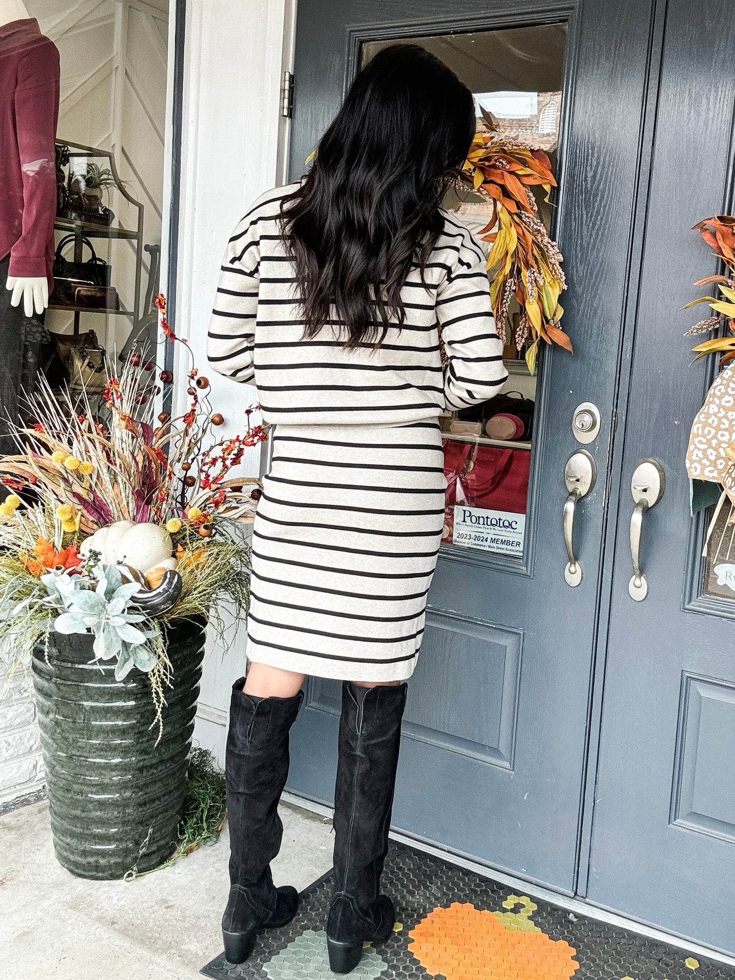 Lattes Stripes Set