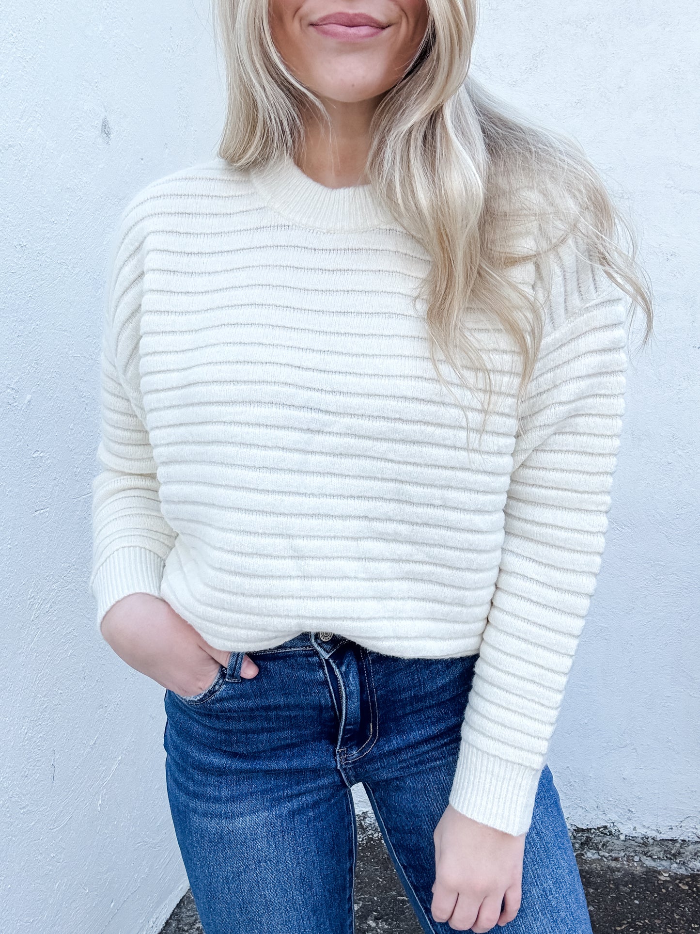Autumn Allure Sweater Ivory