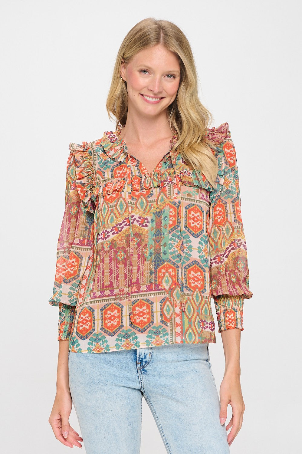 Ancient Tapestry Top