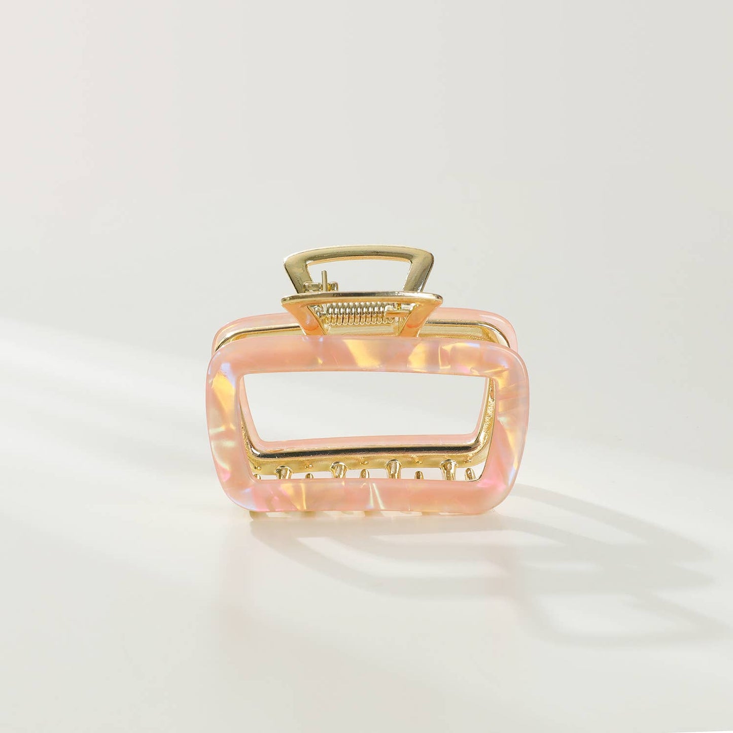 Harlow Large Rectangle Metal Claw Clip