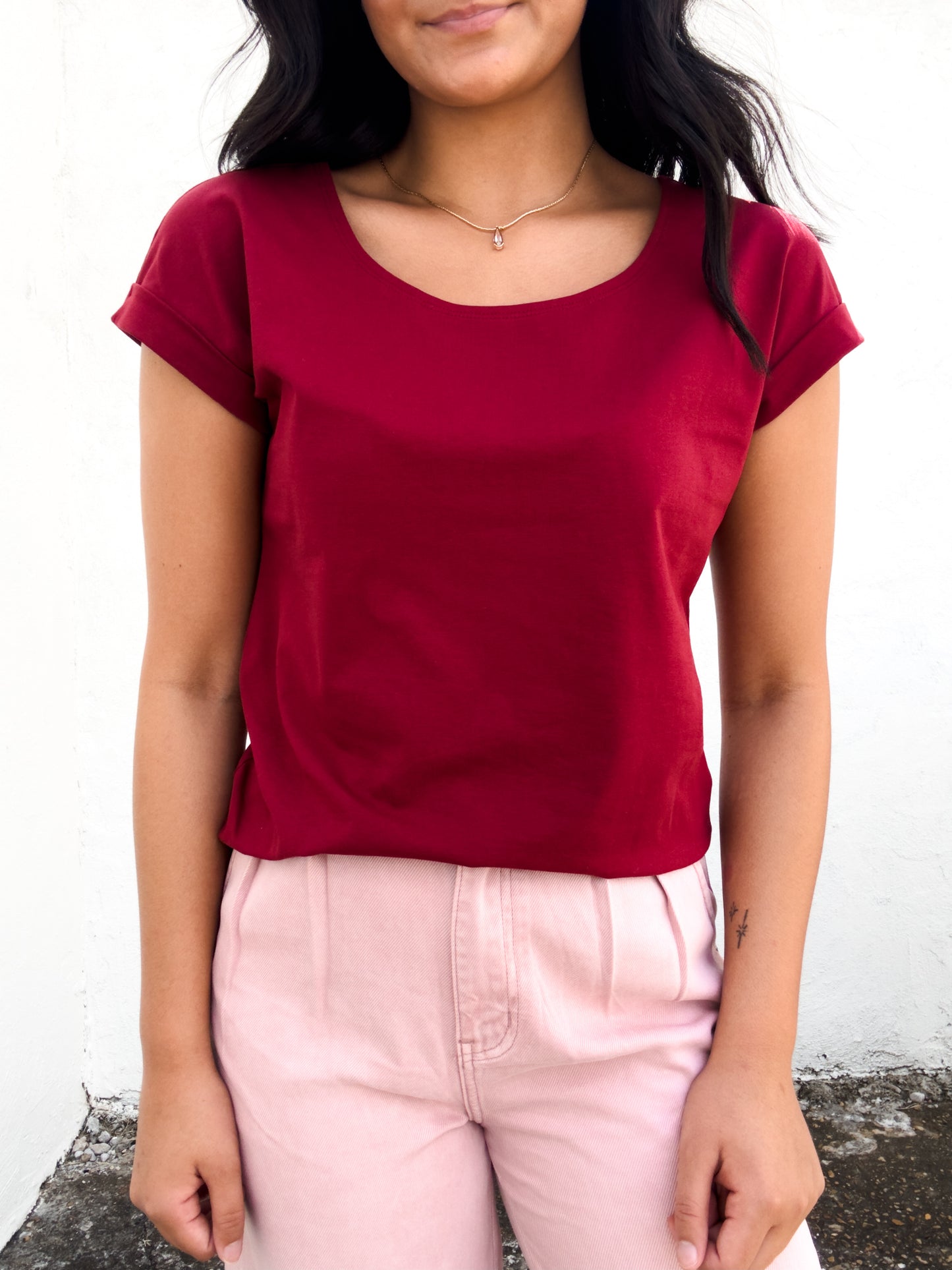 Ruby Red Tee