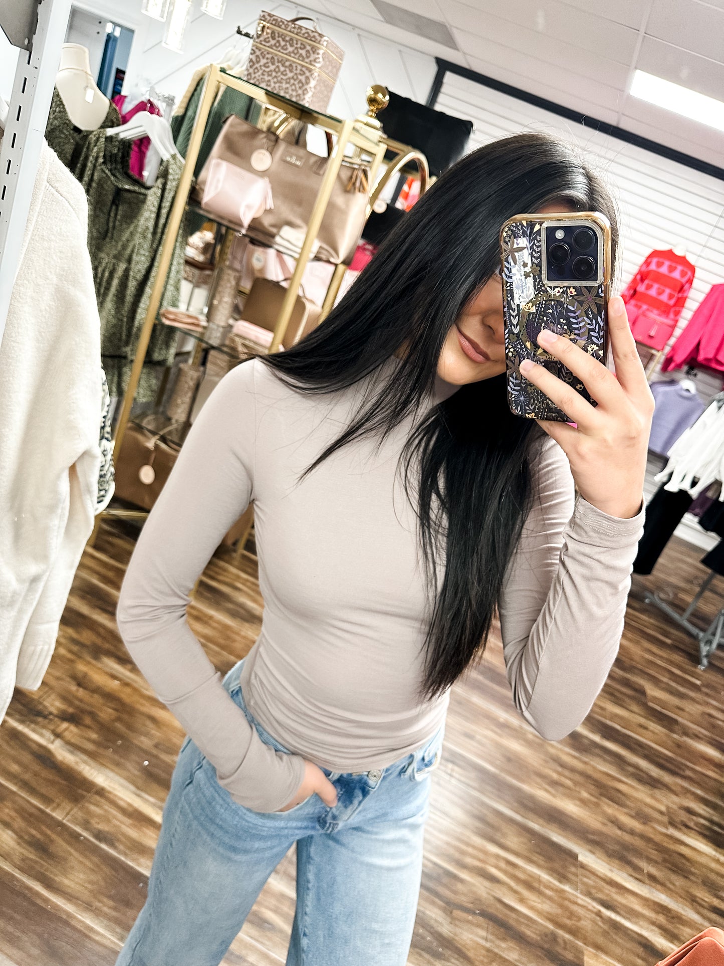 Perfect Layer Top Mocha