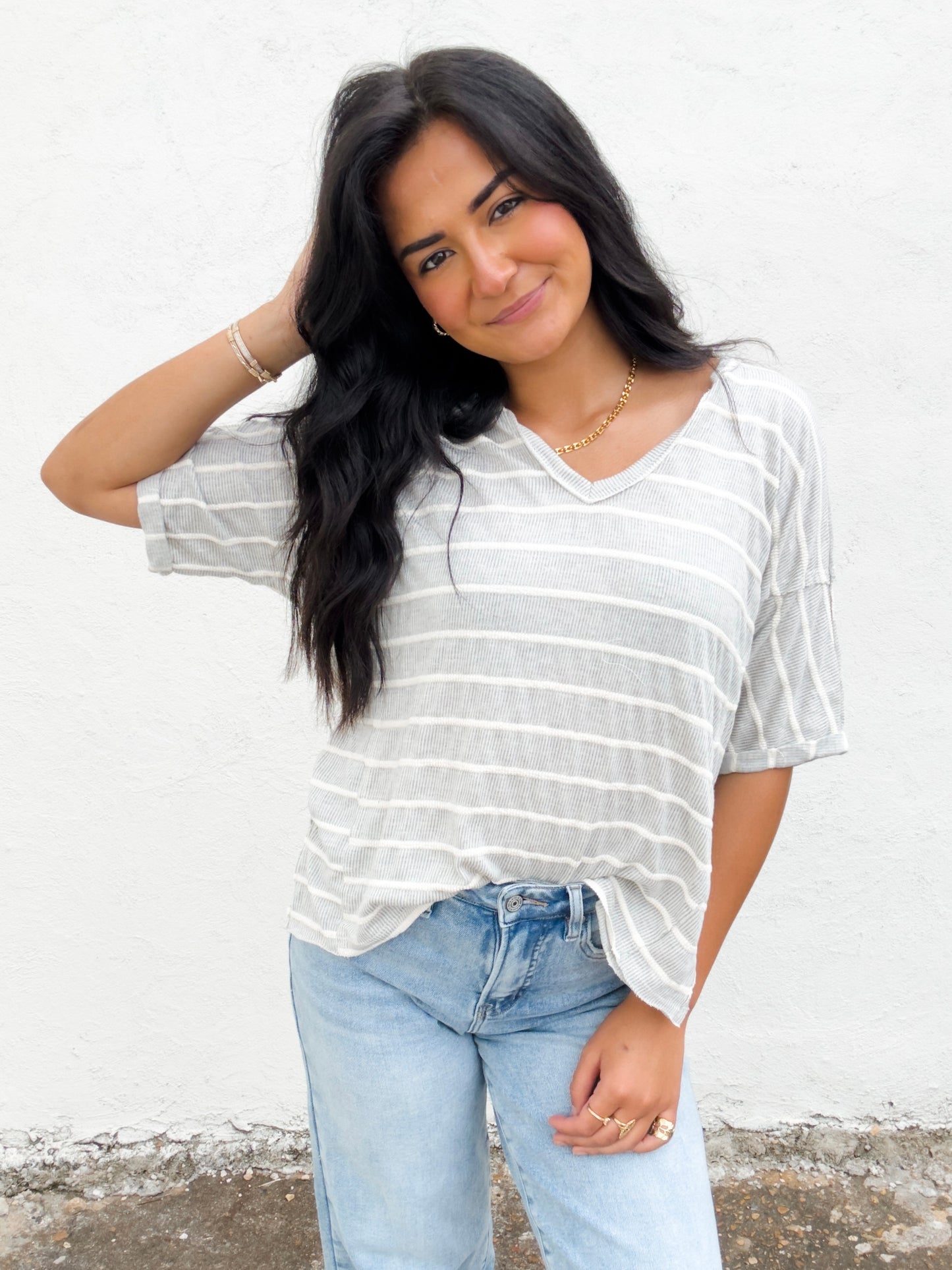 Elodie Striped Top