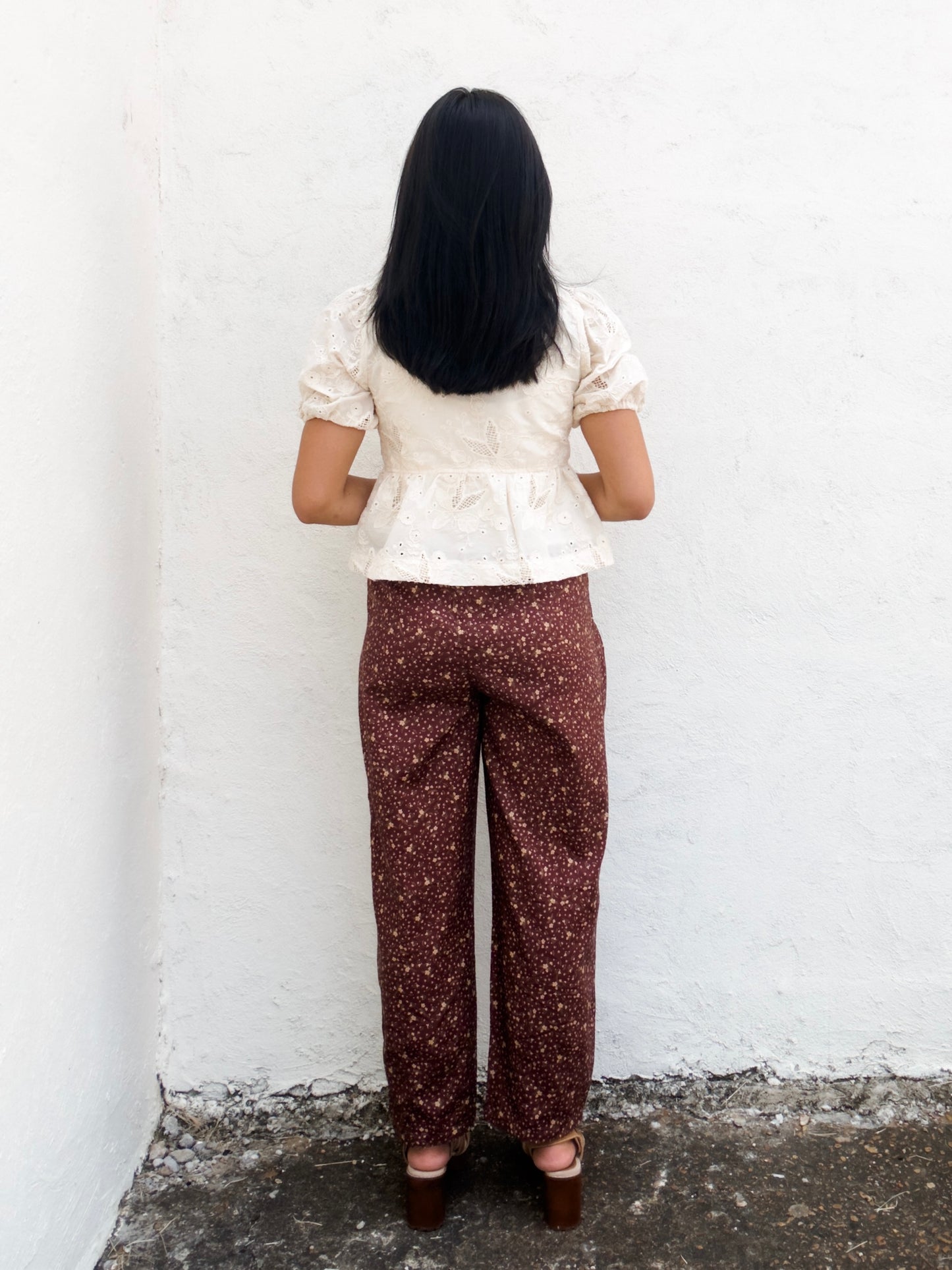 Antique Cream Blouse