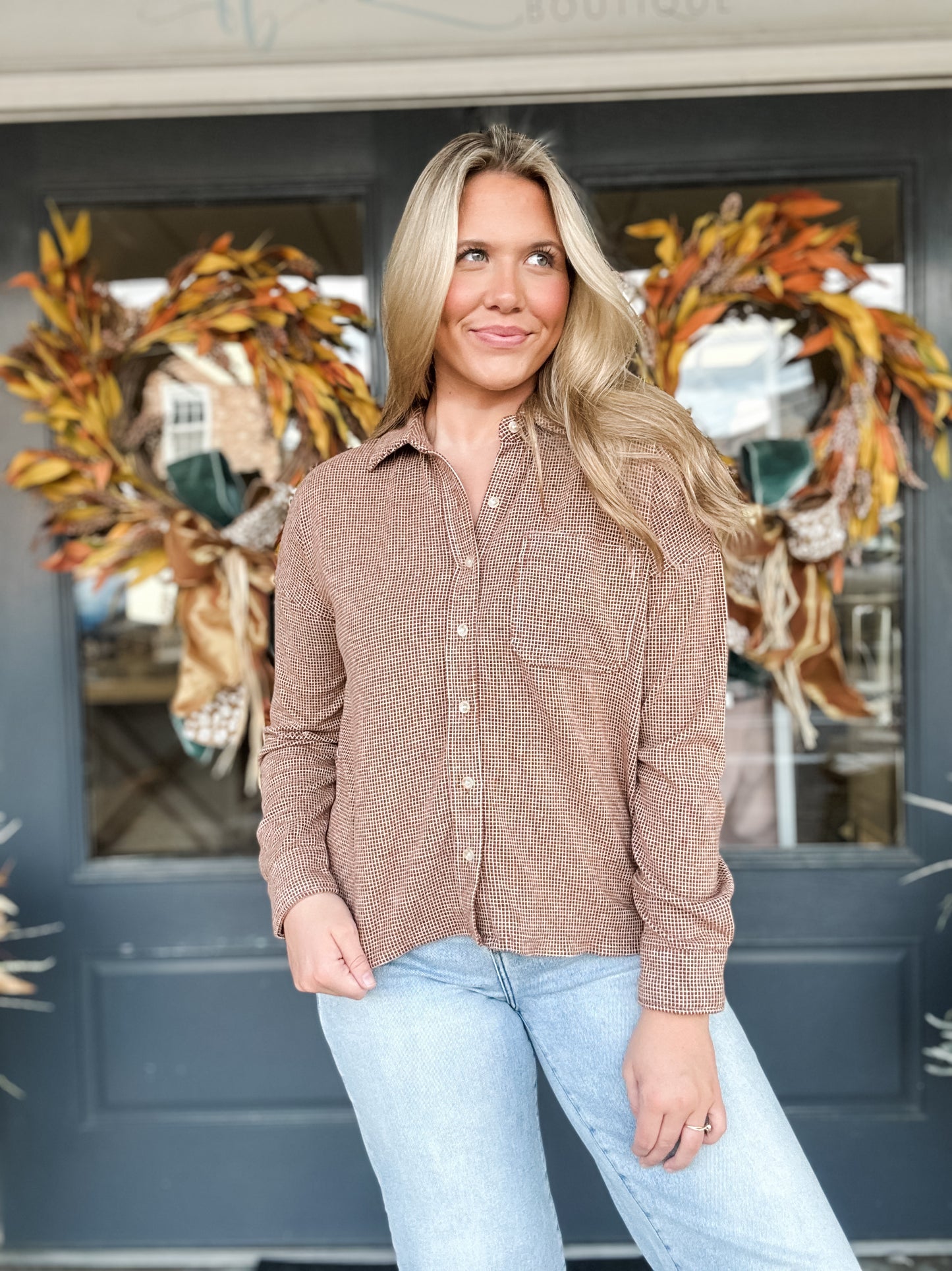 Rustic Grid Shirt