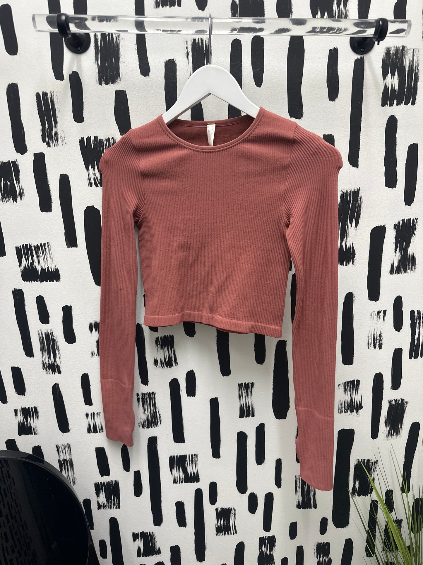 Dusty Fitted Rib Top