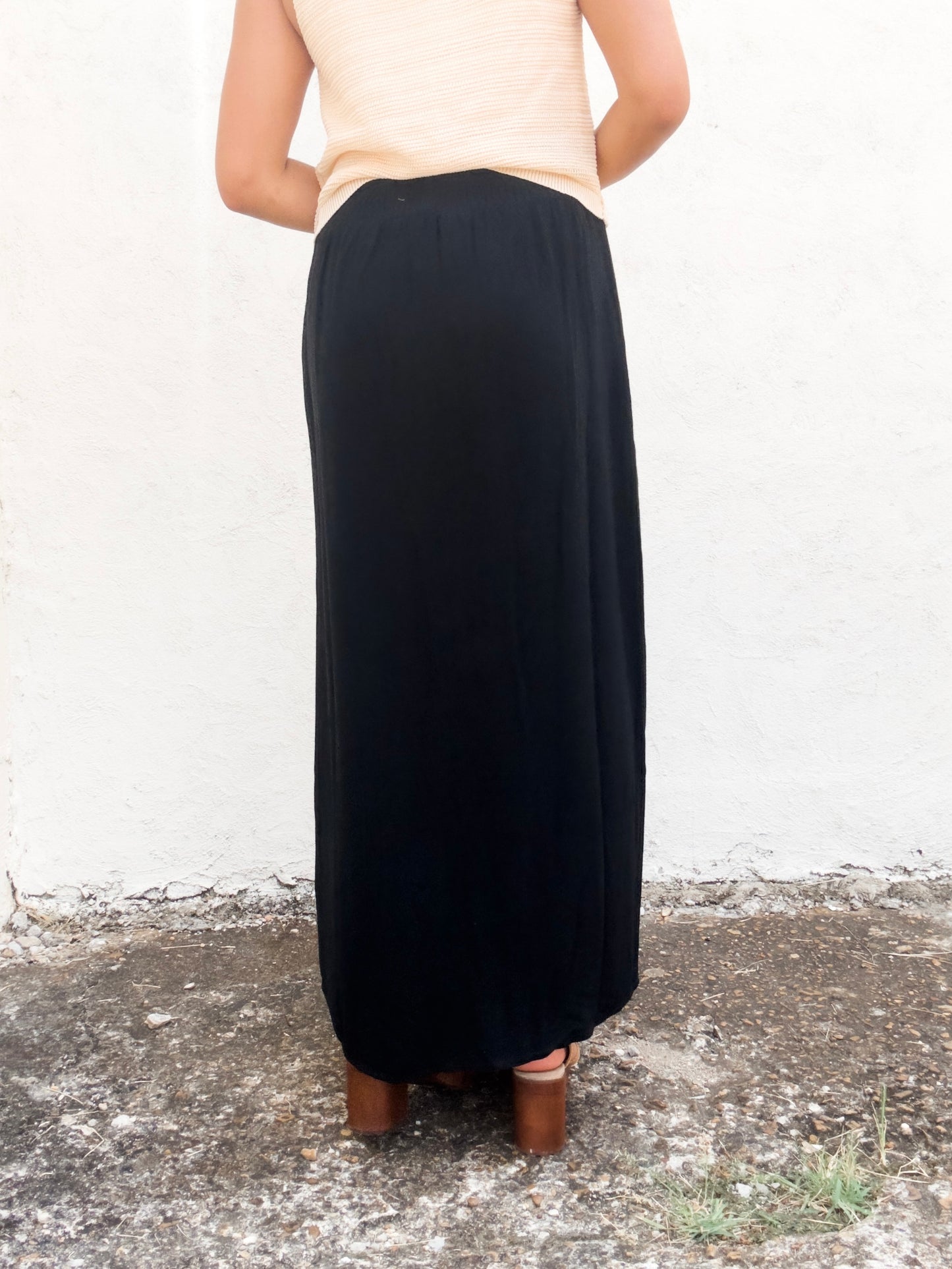 Walk the Line Maxi Skirt