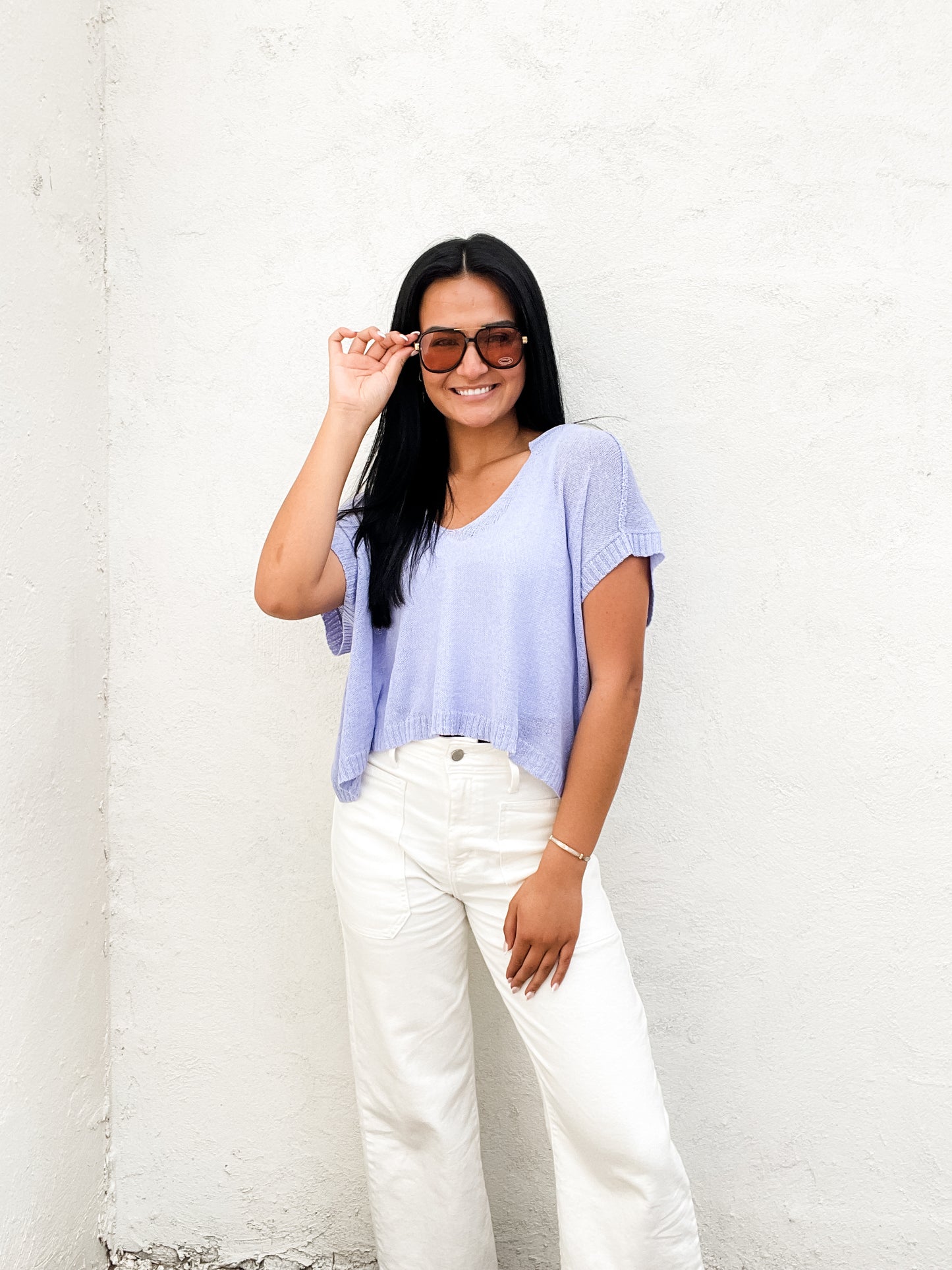Fresh Feeling Top Periwinkle