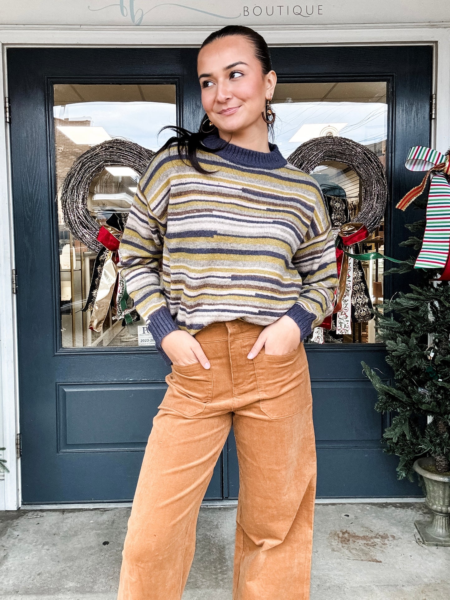 Stop Look and Listen Sweater