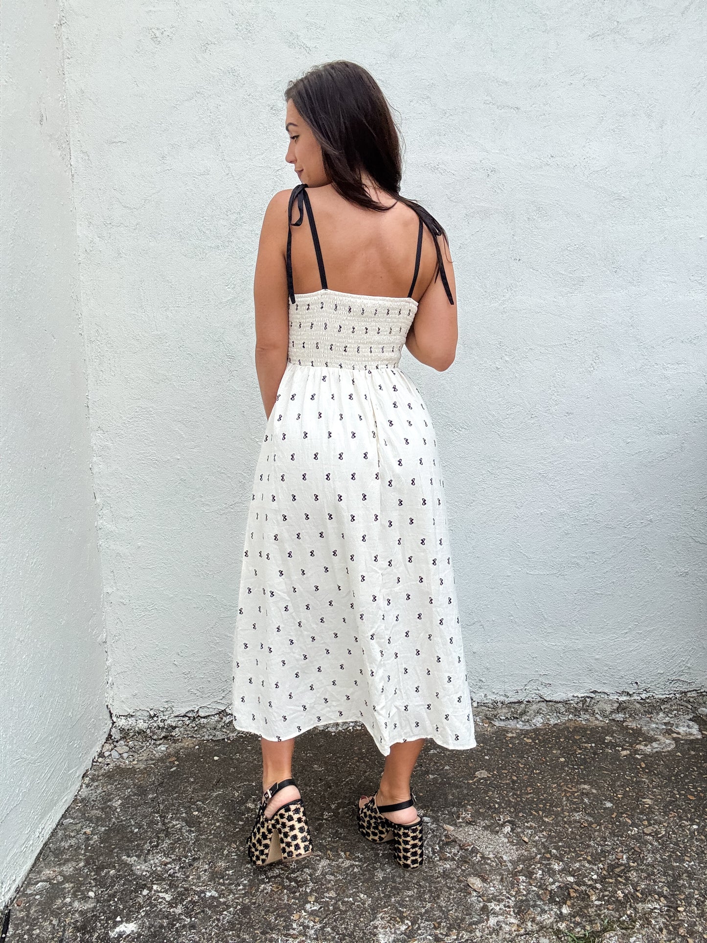 Eliza Bow Dress