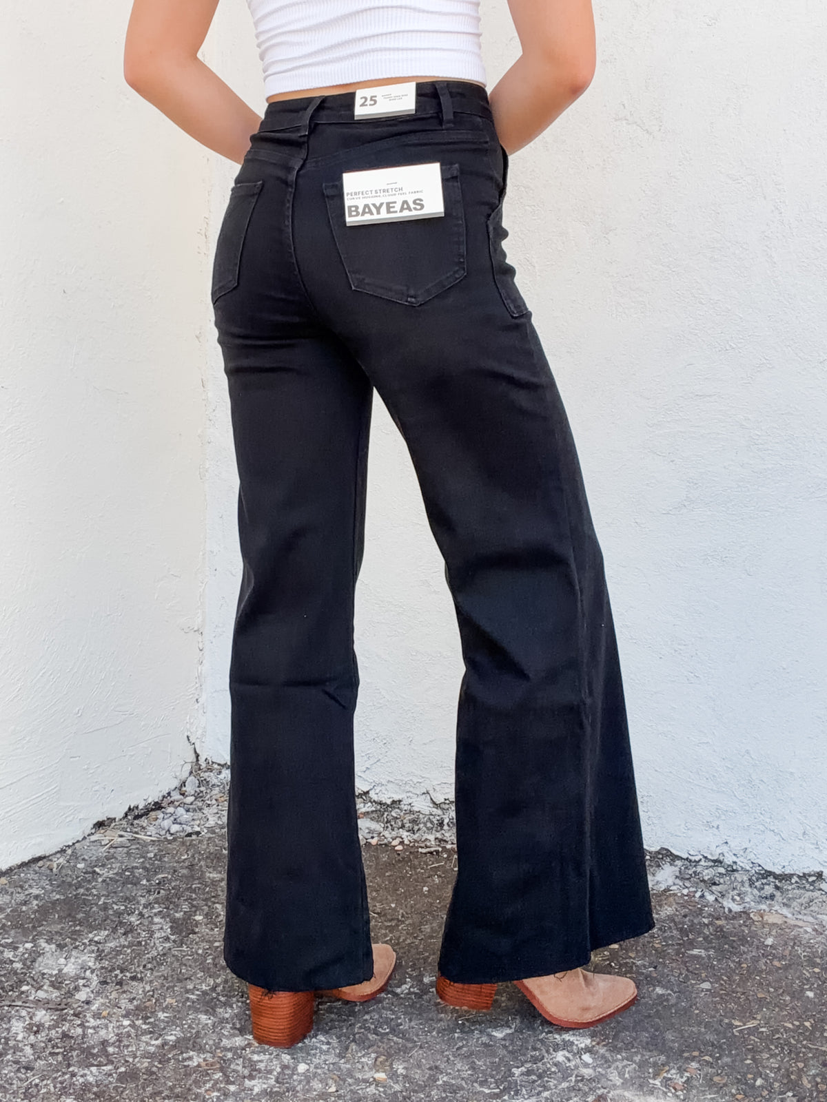 Utility Wide Leg Black