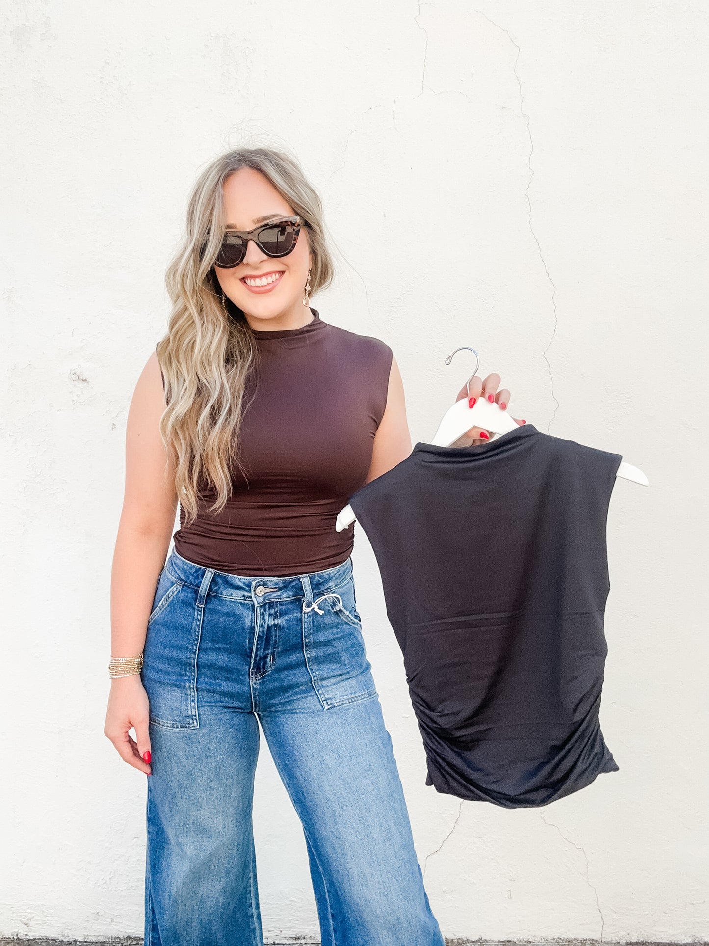 Yvette Black Top