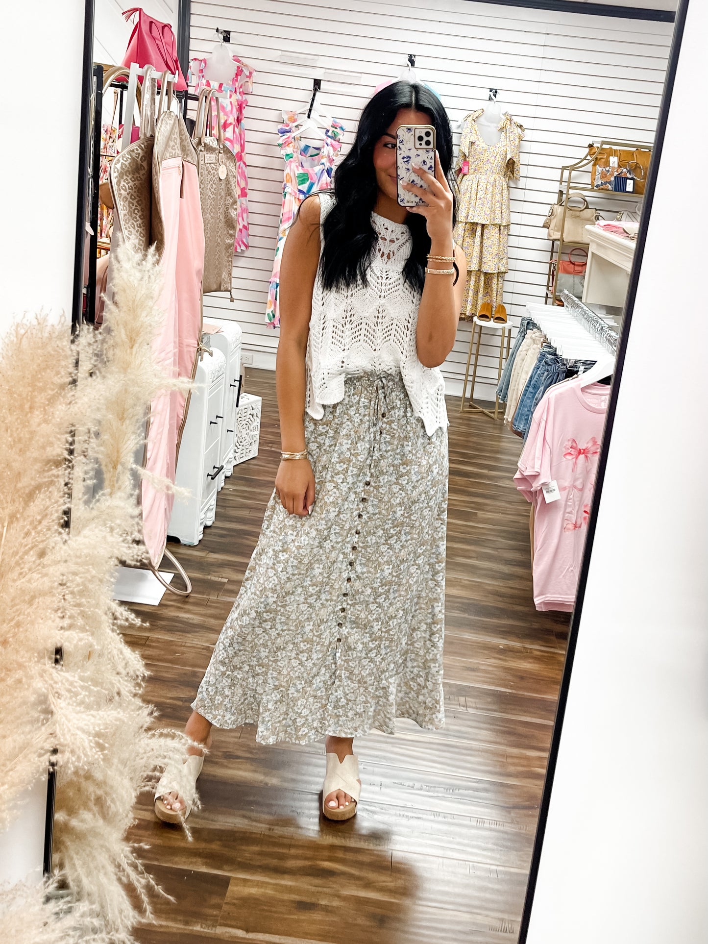 Tropical Breeze Maxi Skirt