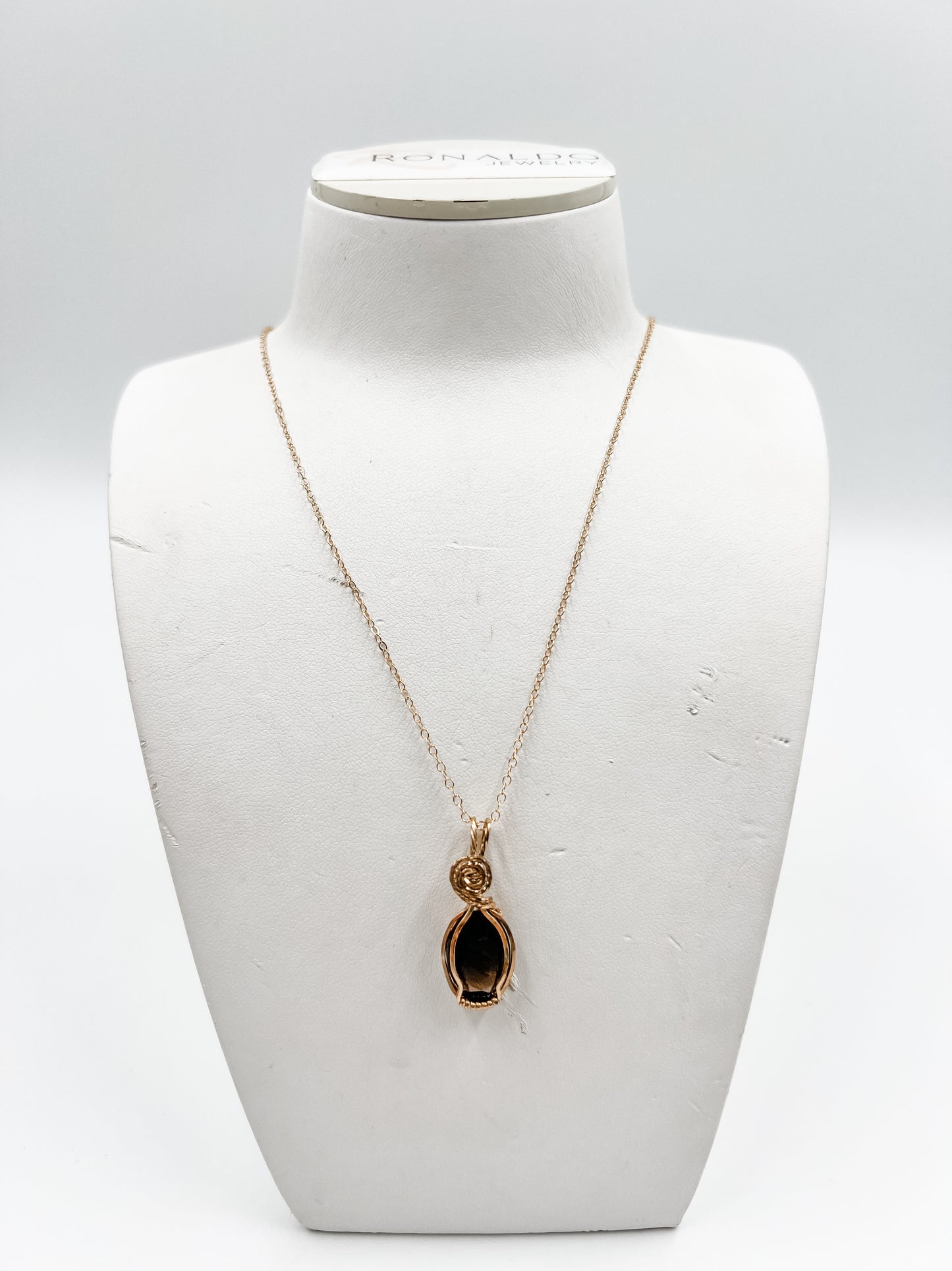 Gemstone Pendant 18"