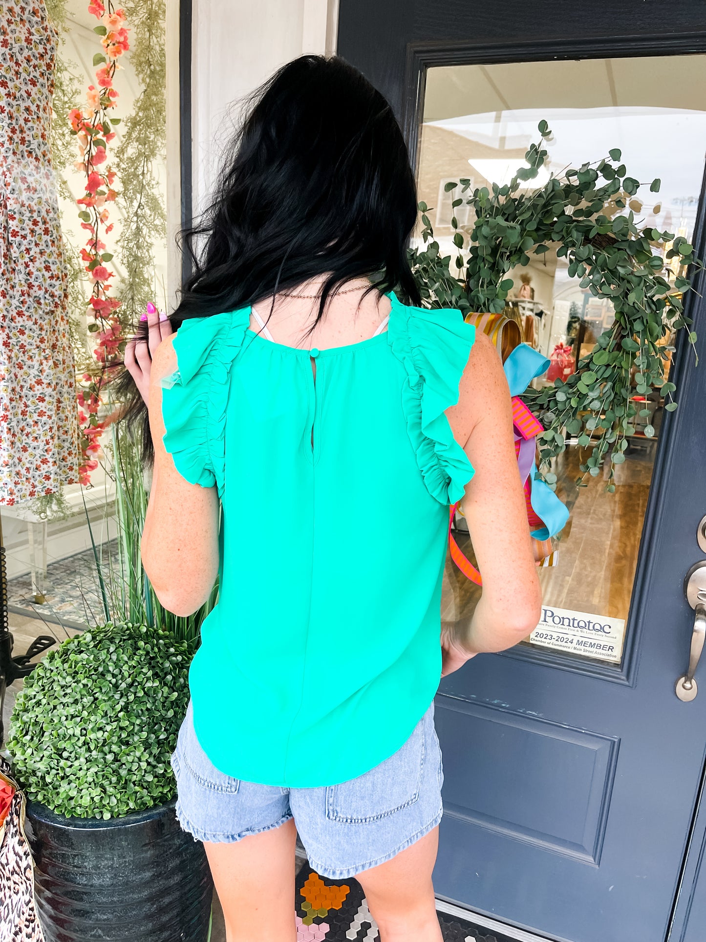 Palm Oasis Top