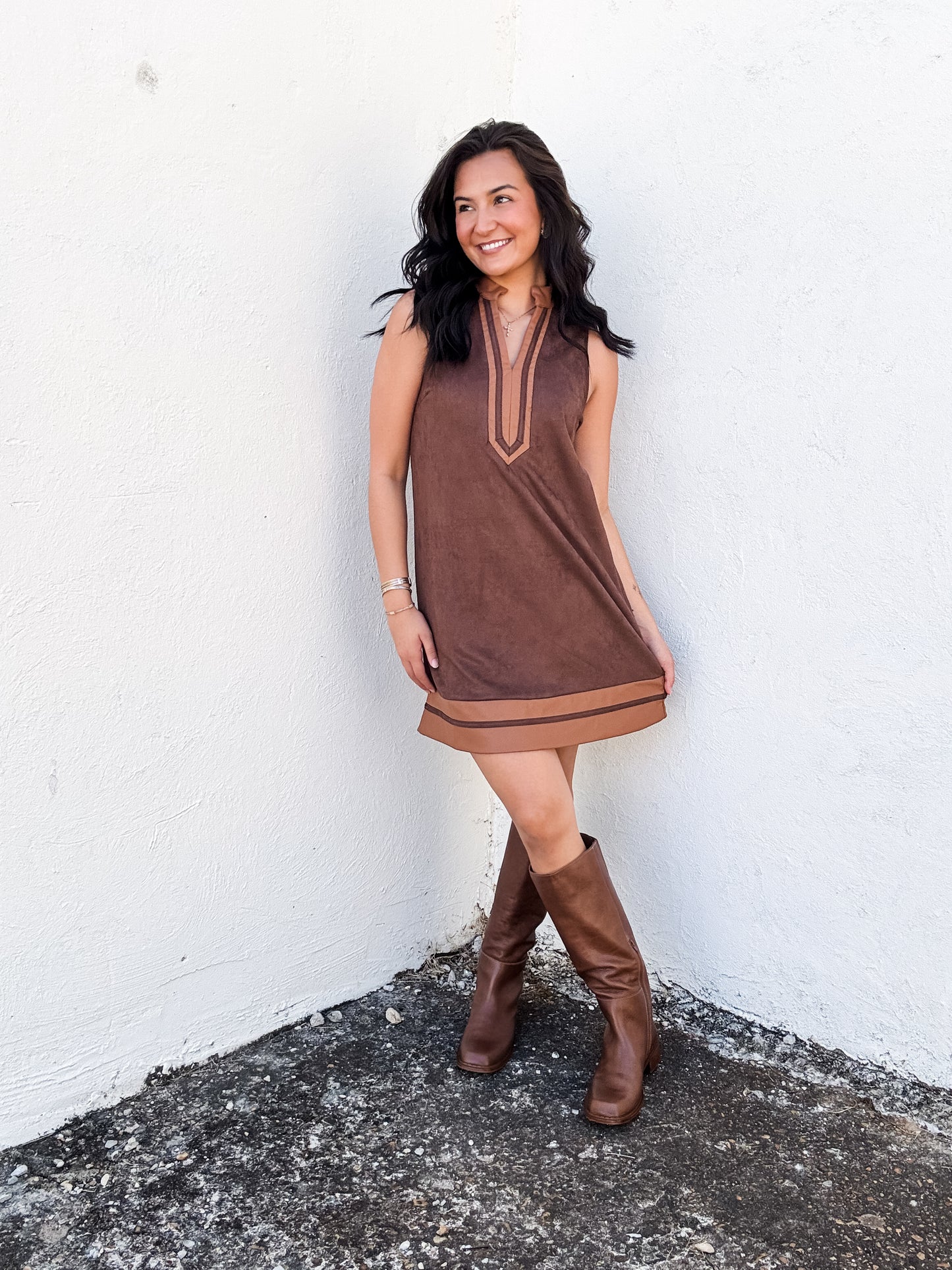 Mocha Muse Dress