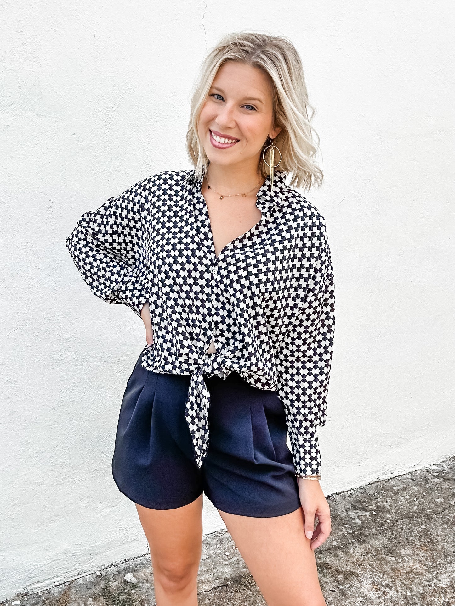 Brynn Pleated Shorts