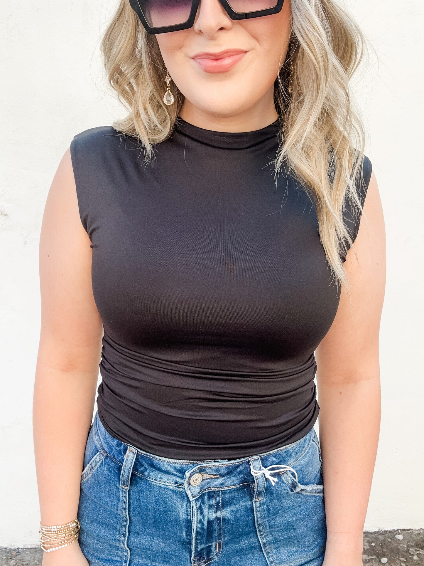 Yvette Black Top