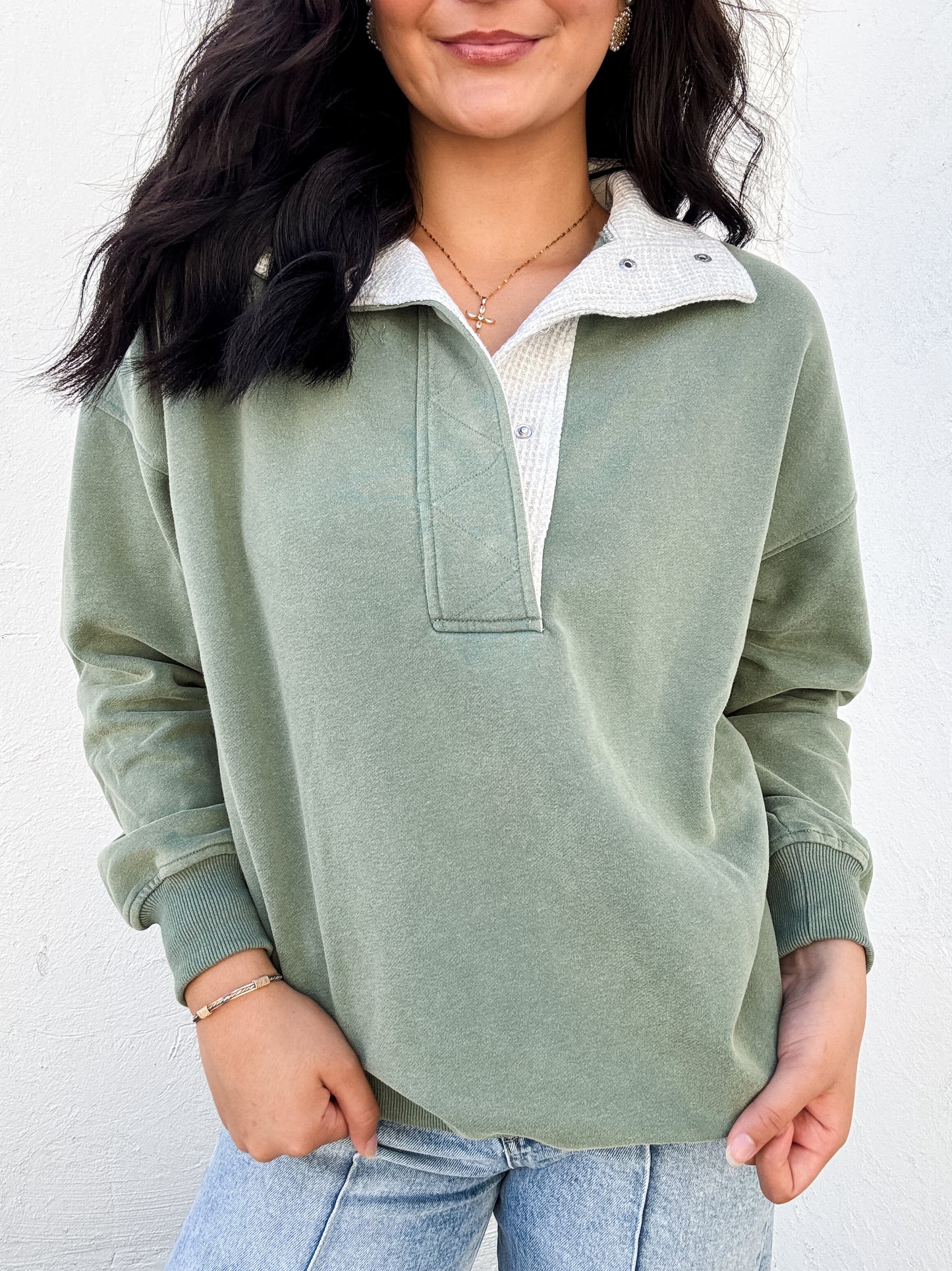 Sea Green Sweatshirt