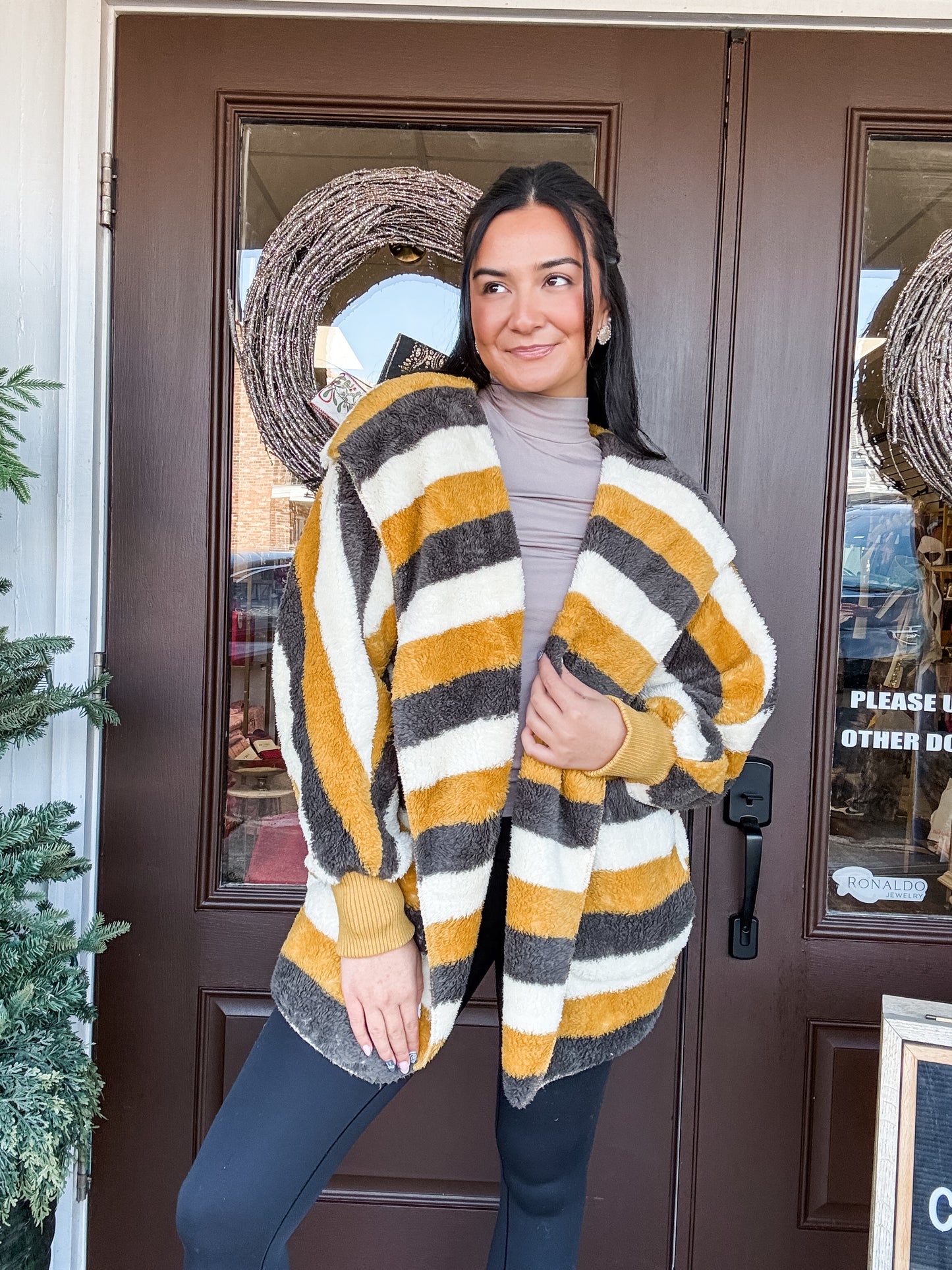 Daphne Fur Hoodie Jacket