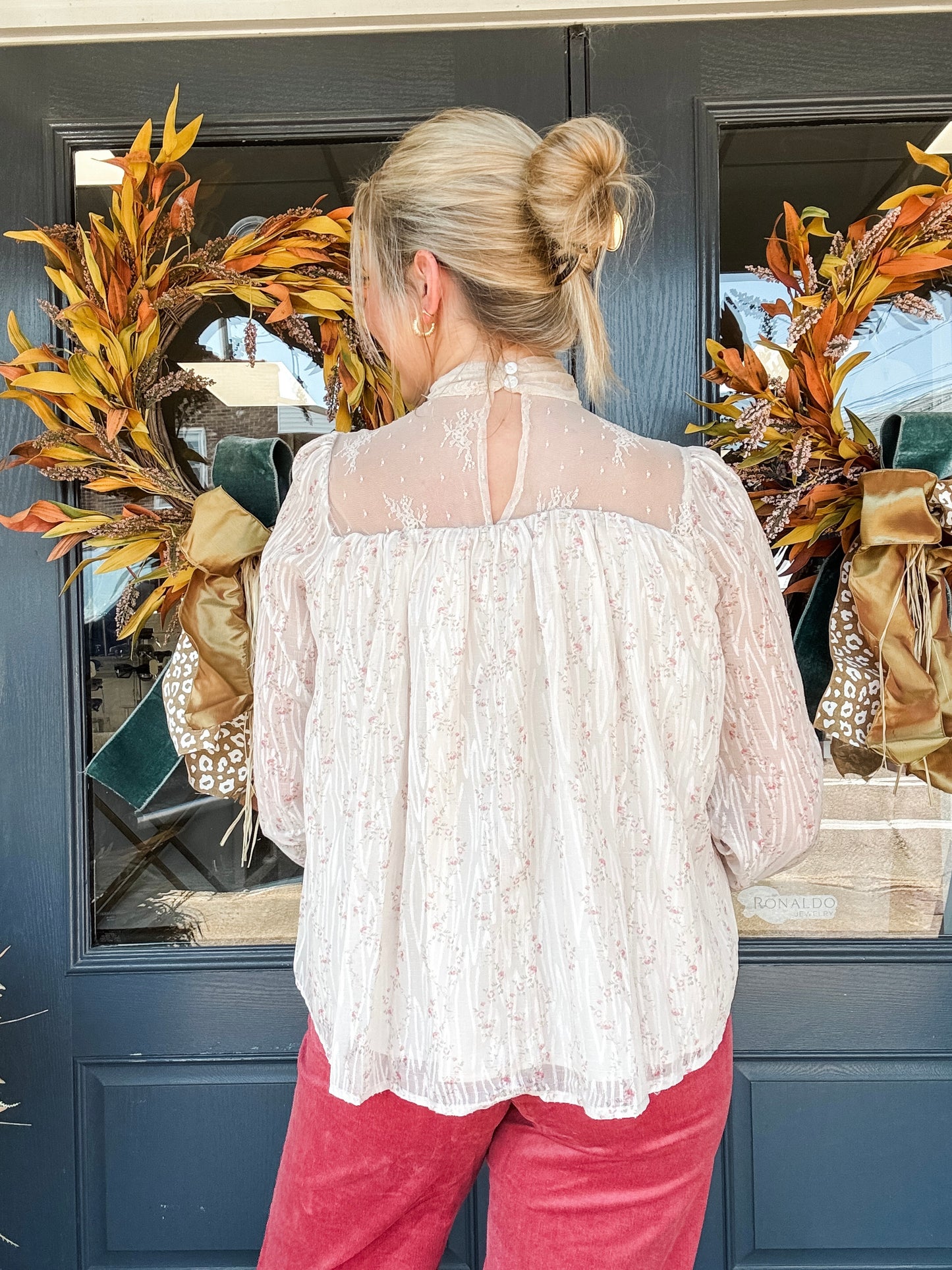 Delicate Bouquet Blouse