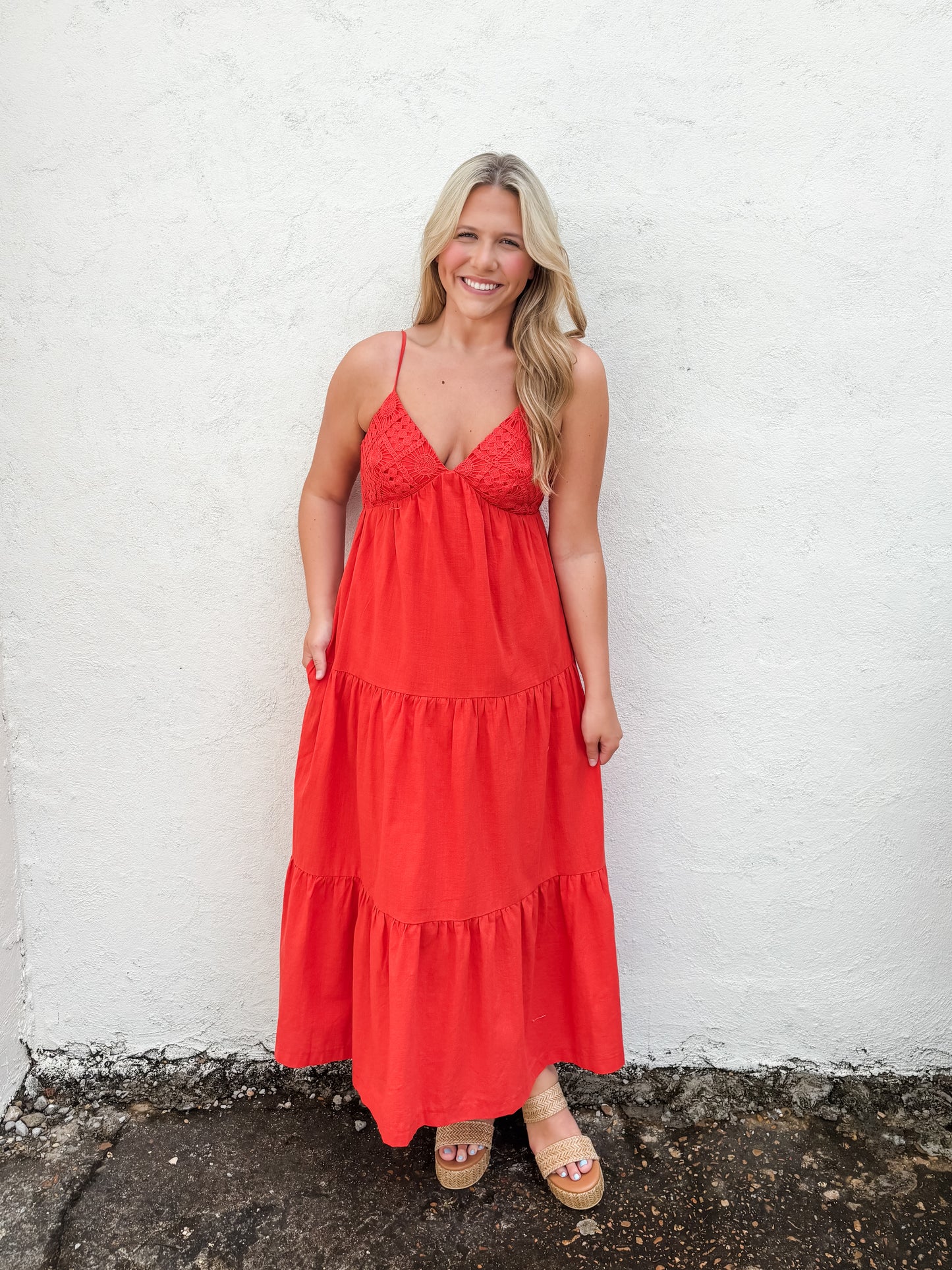 Mia Crochet Dress
