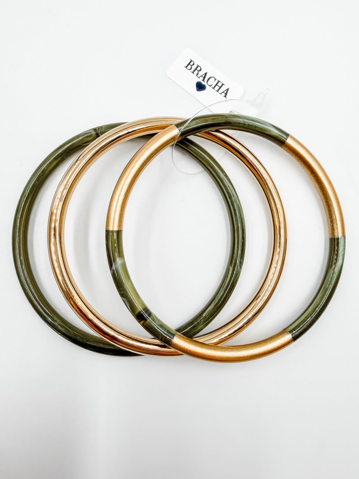 Wynn Bangle Set Green