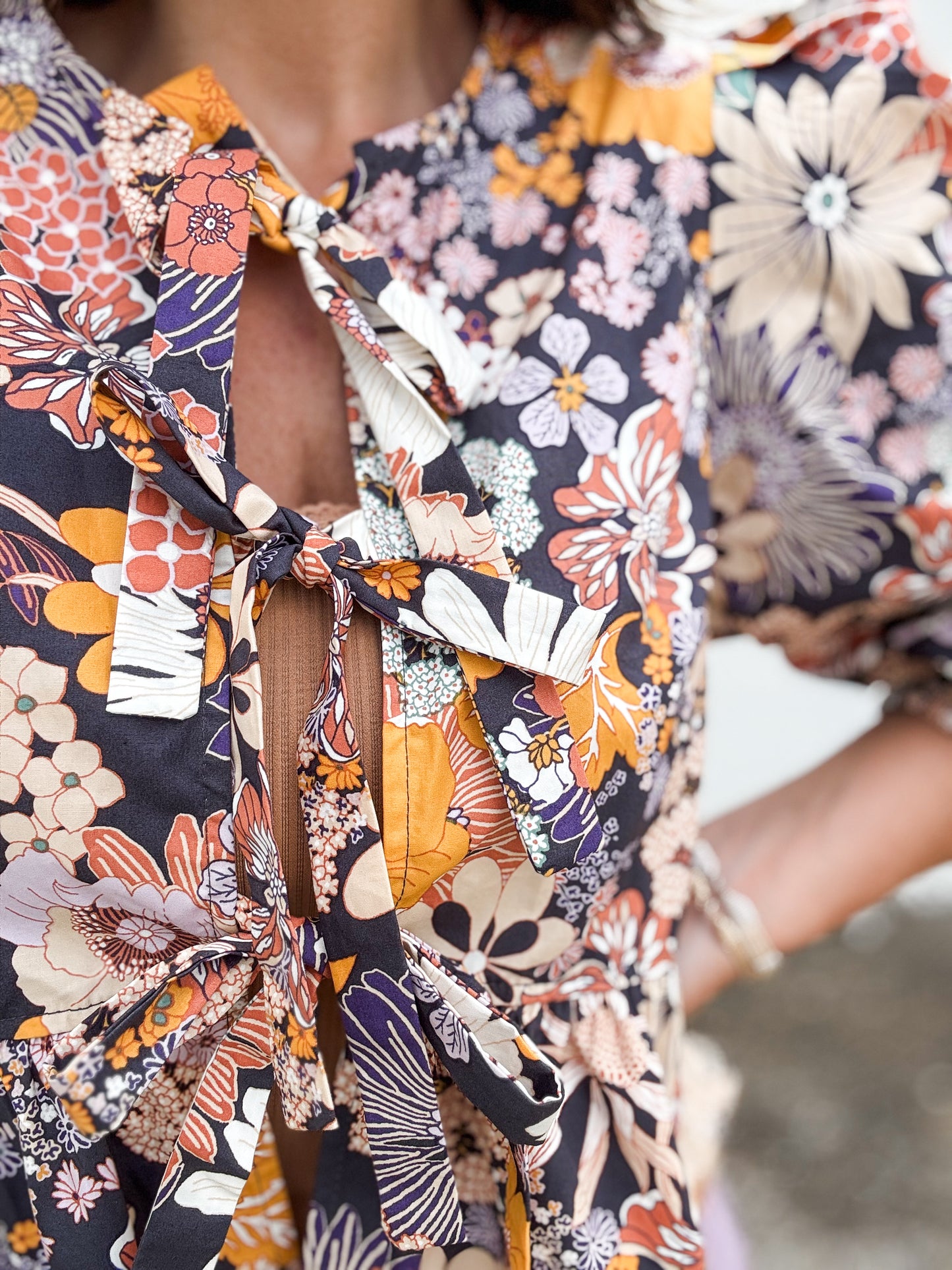 Leaves Me Alone Blouse