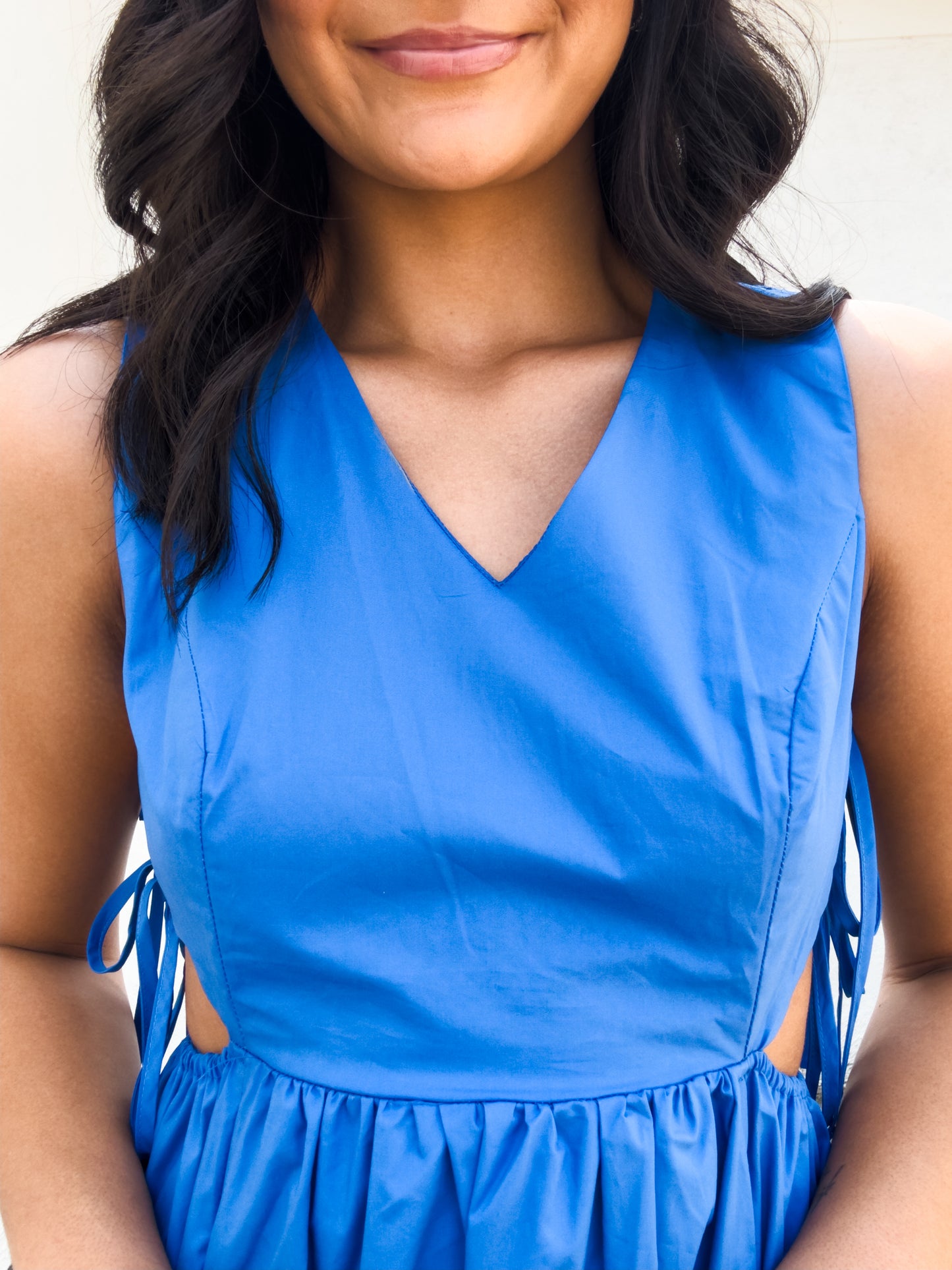 Aegean Blue Maxi Dress