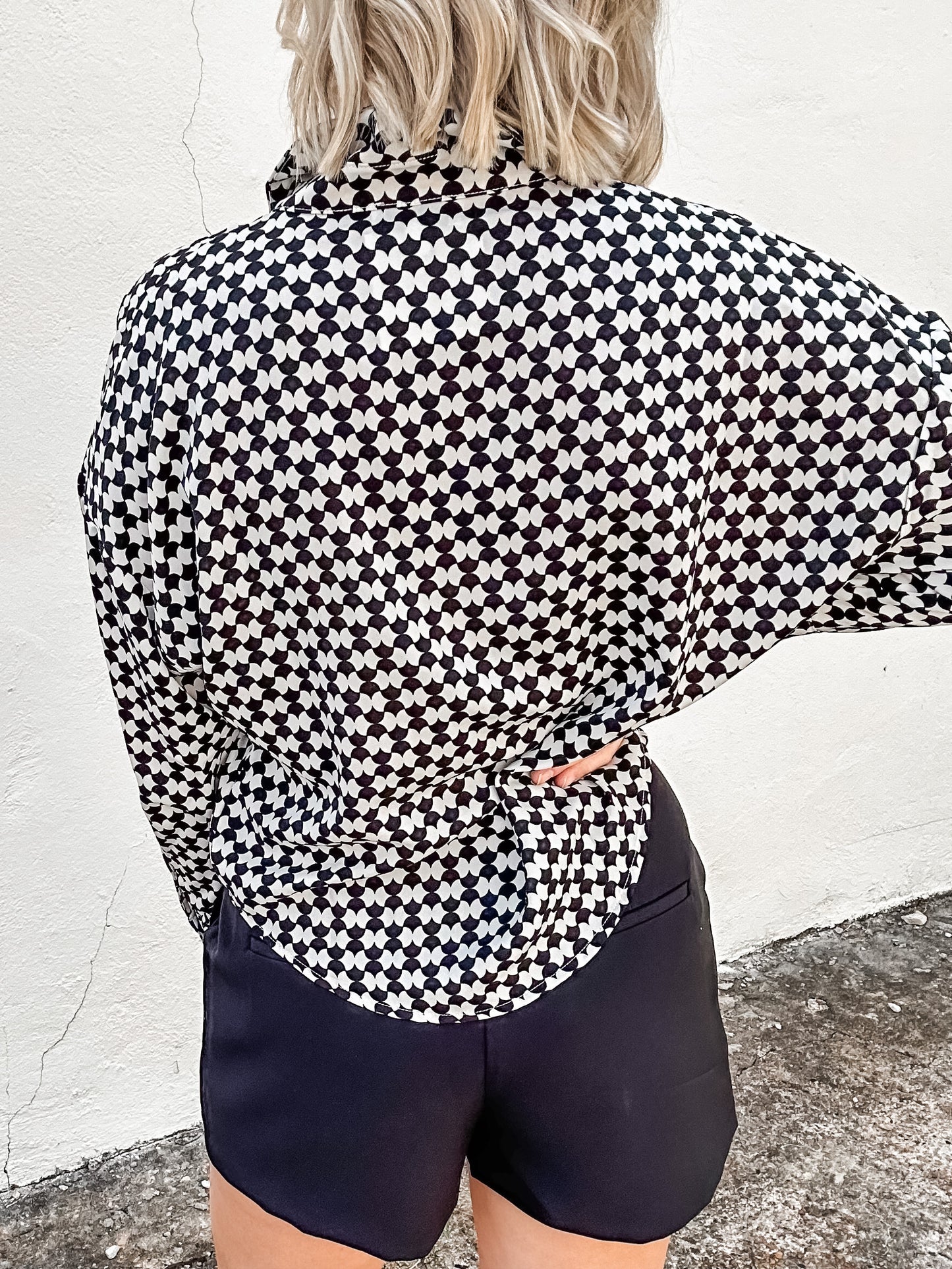 Rue Button Down Top