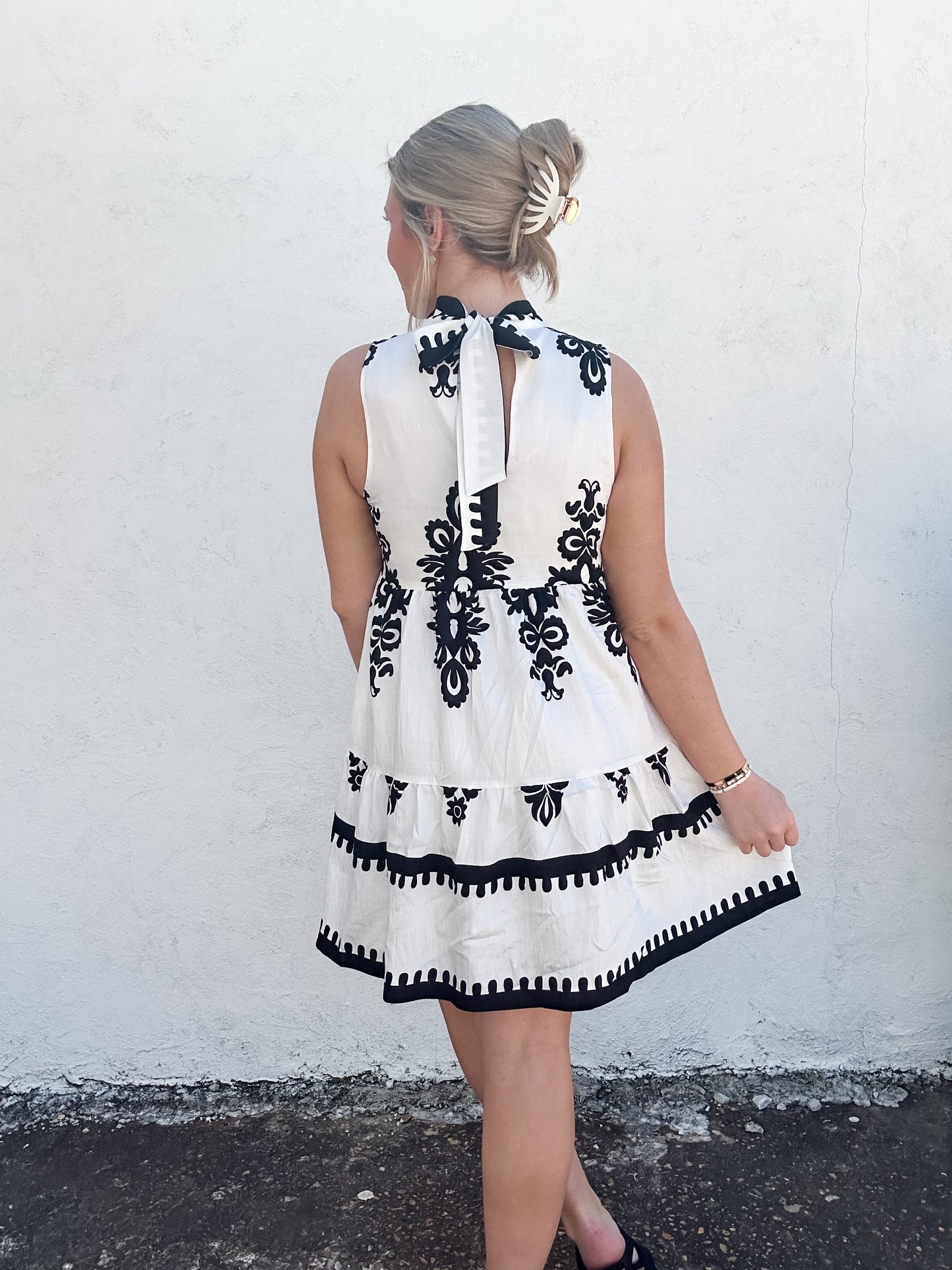 White Willow Dress