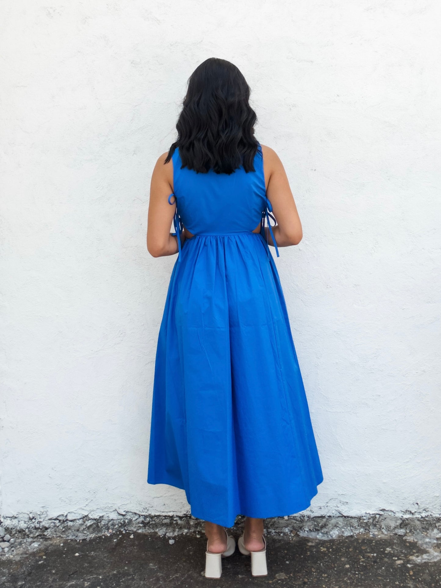 Aegean Blue Maxi Dress