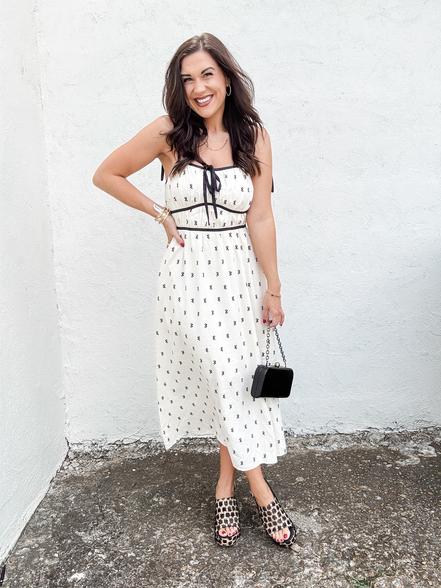 Eliza Bow Dress