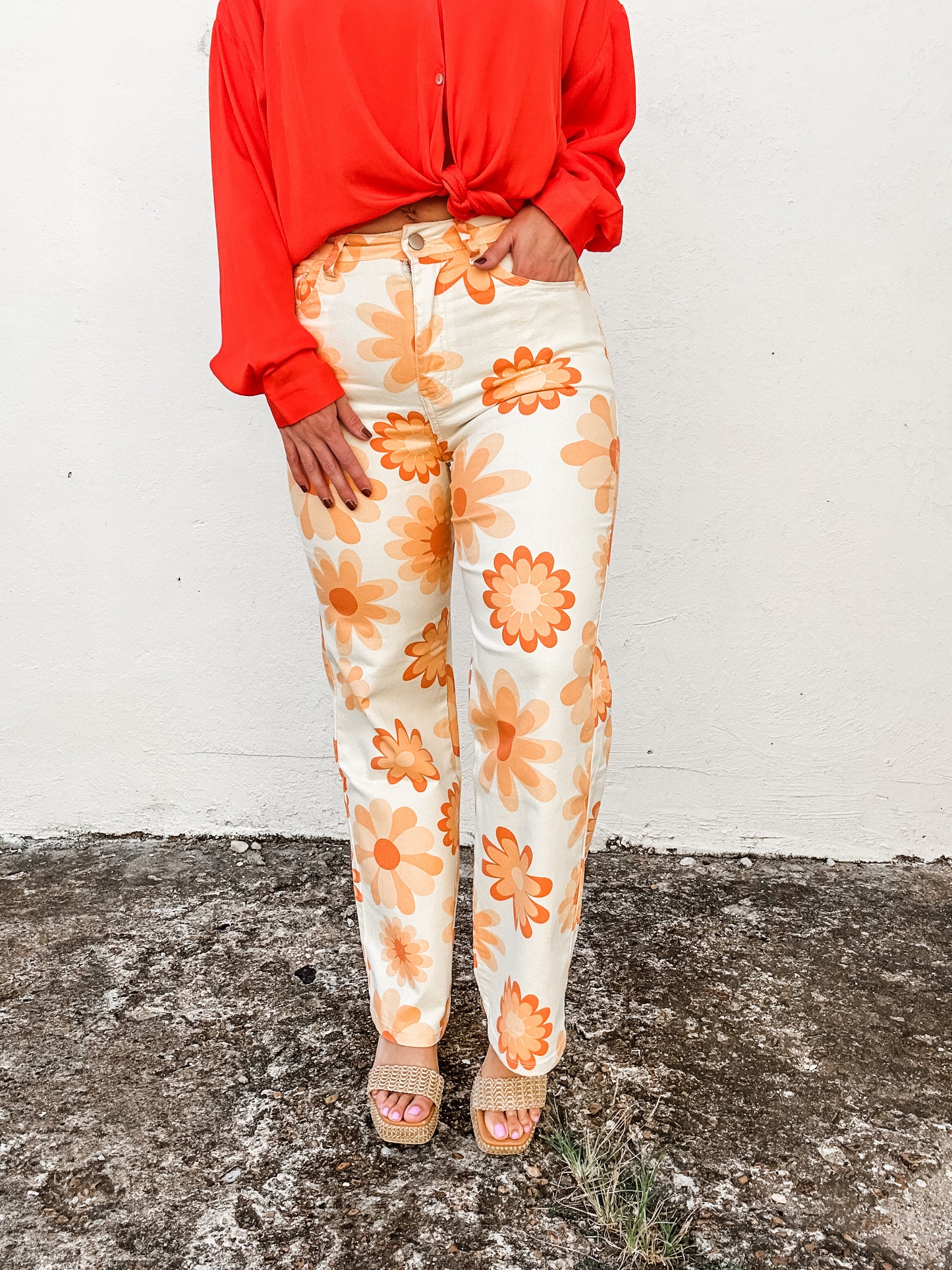 Sunflower Burst Pants