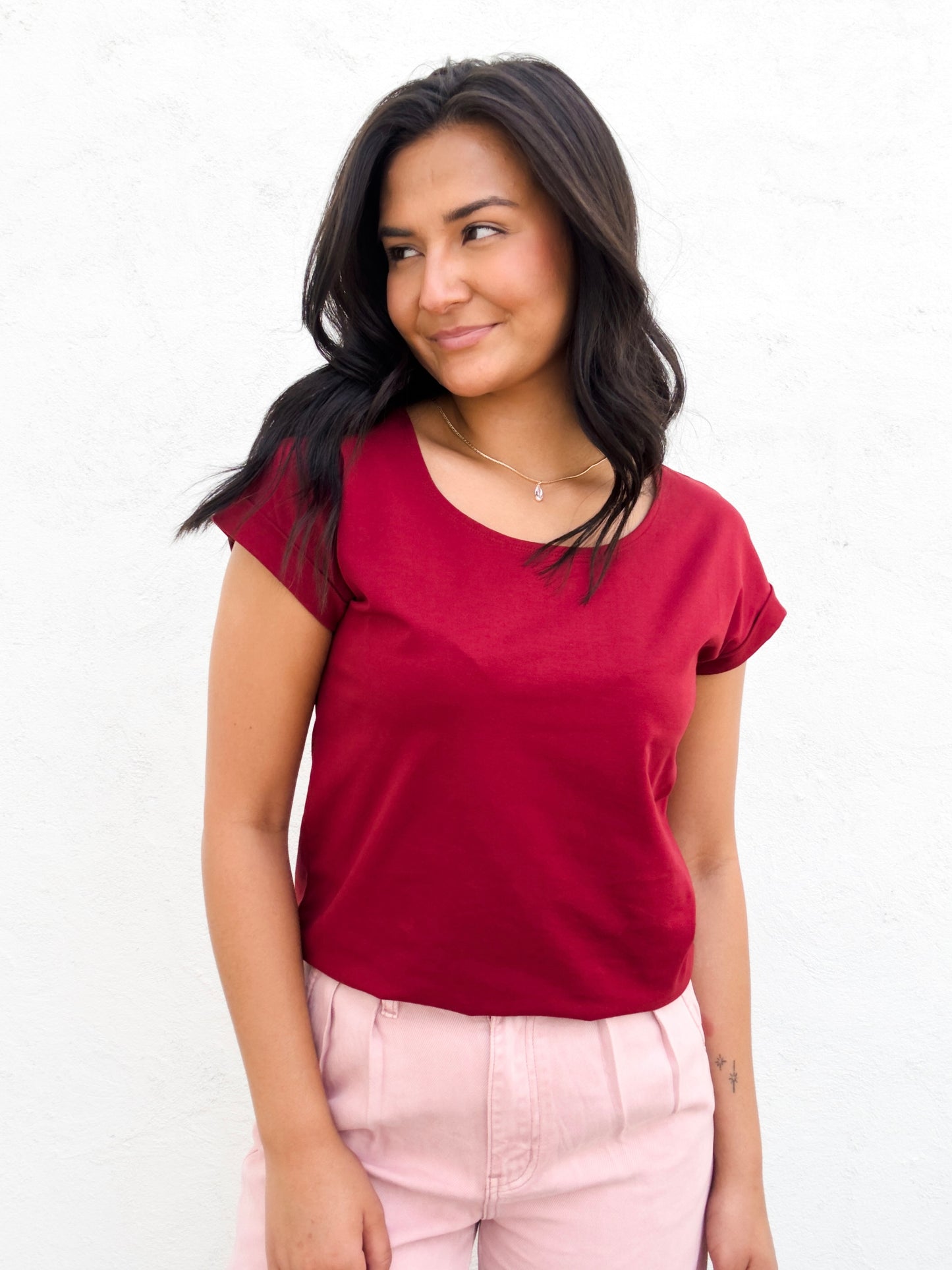 Ruby Red Tee