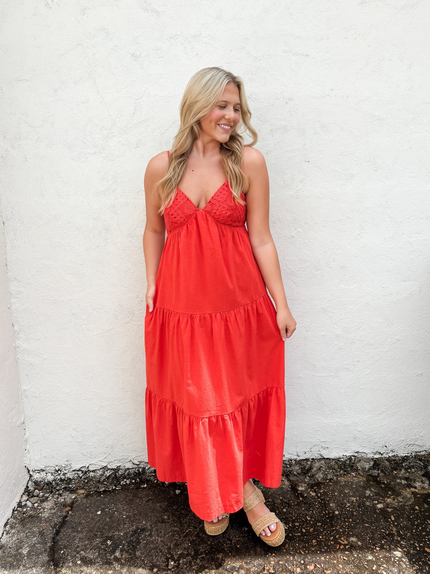 Mia Crochet Dress