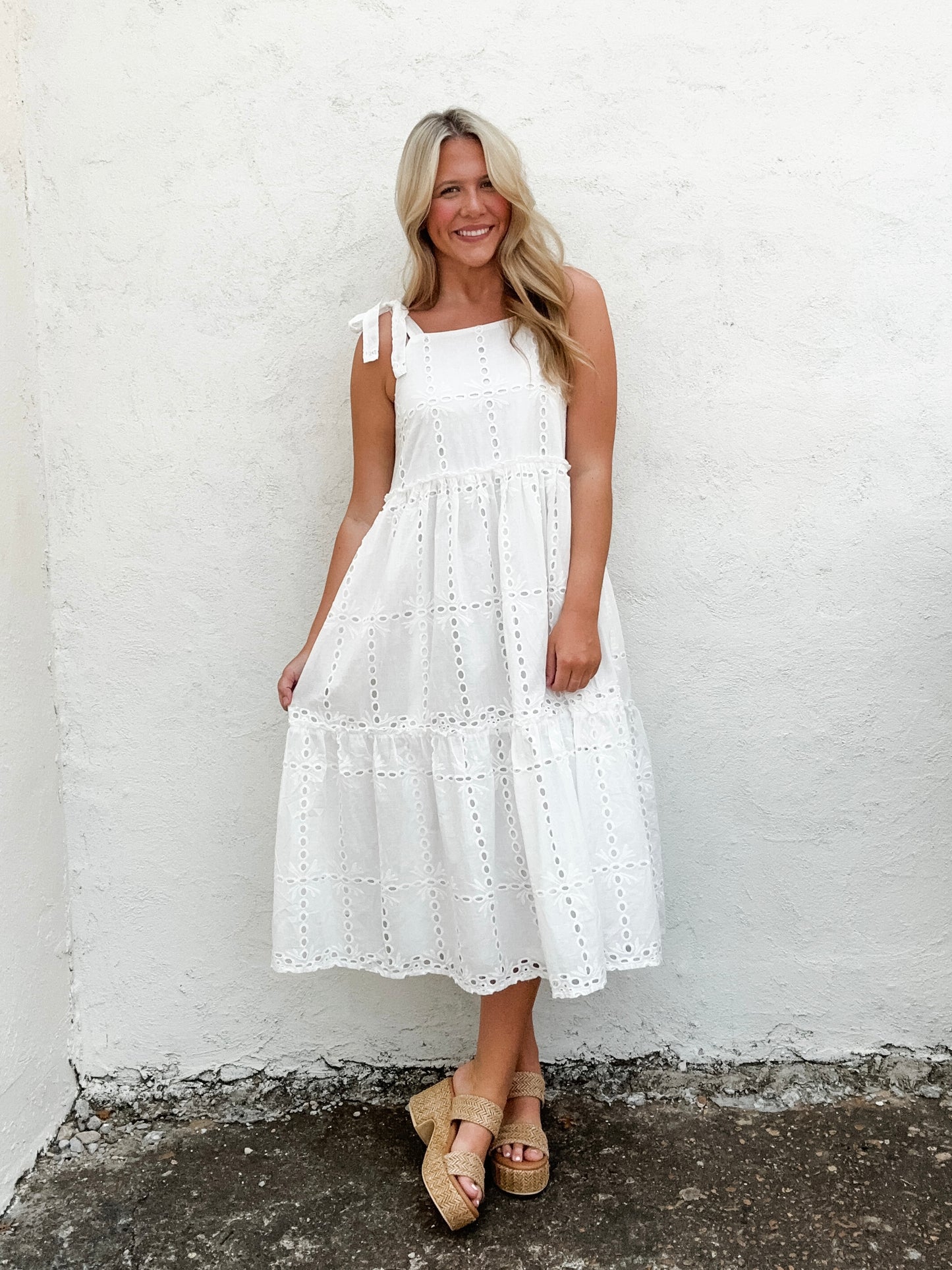 The Nara in White Eyelet