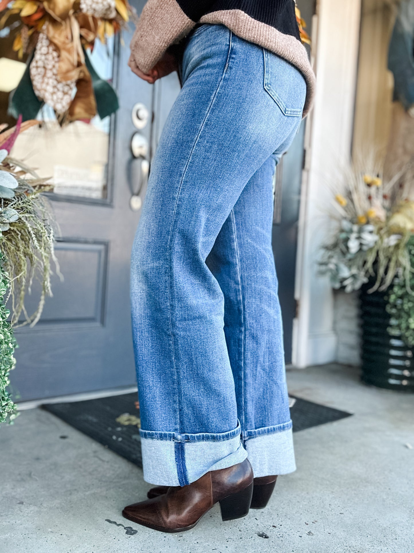 Core Denim Straight Leg Jean