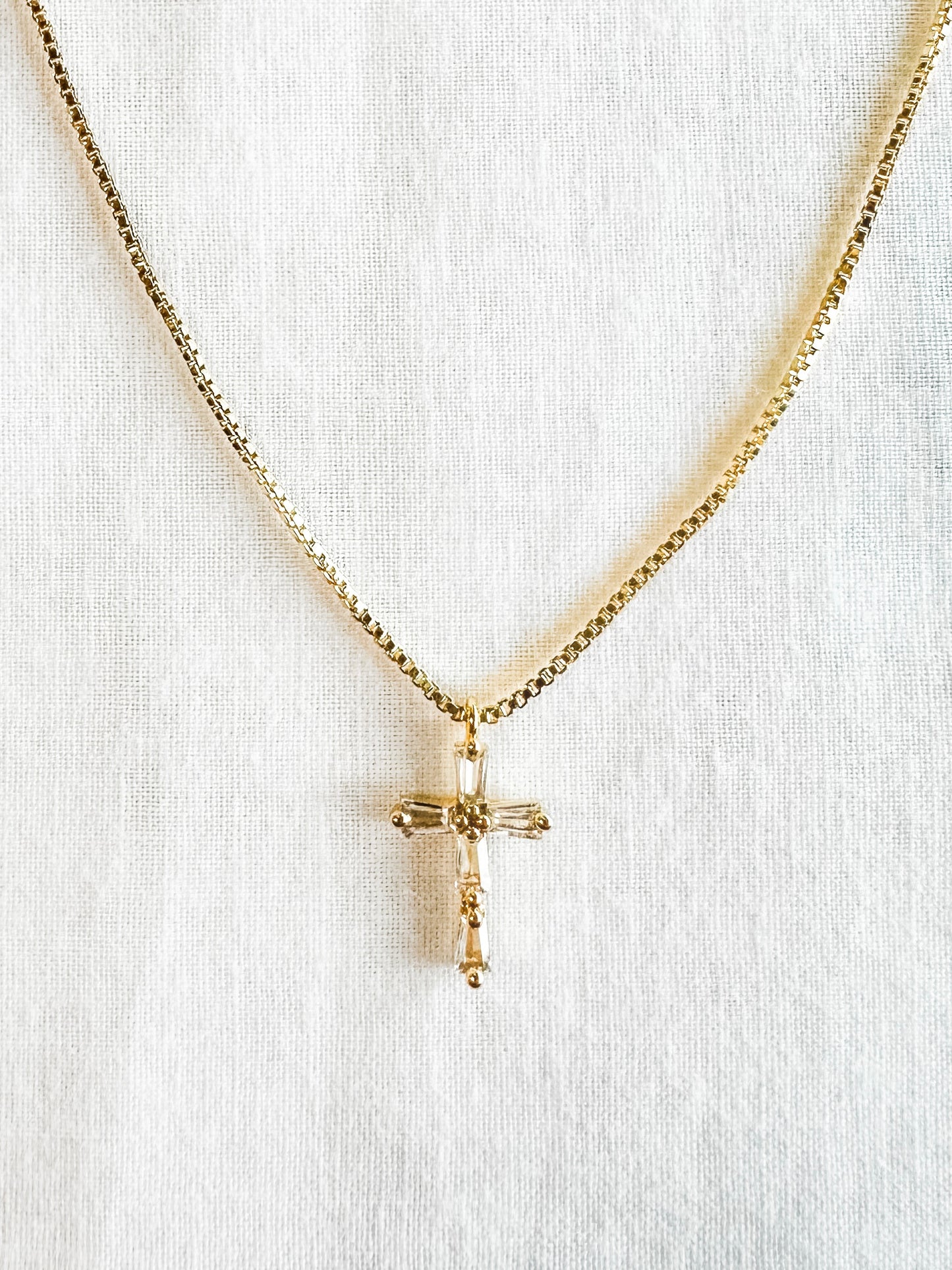Hannah Cross Necklace