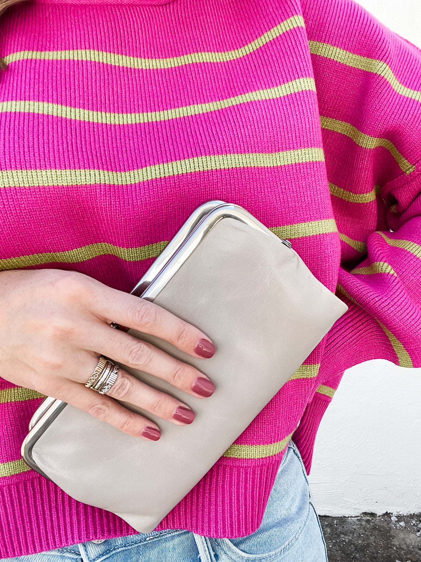 Lauren Clutch-Wallet Driftwood