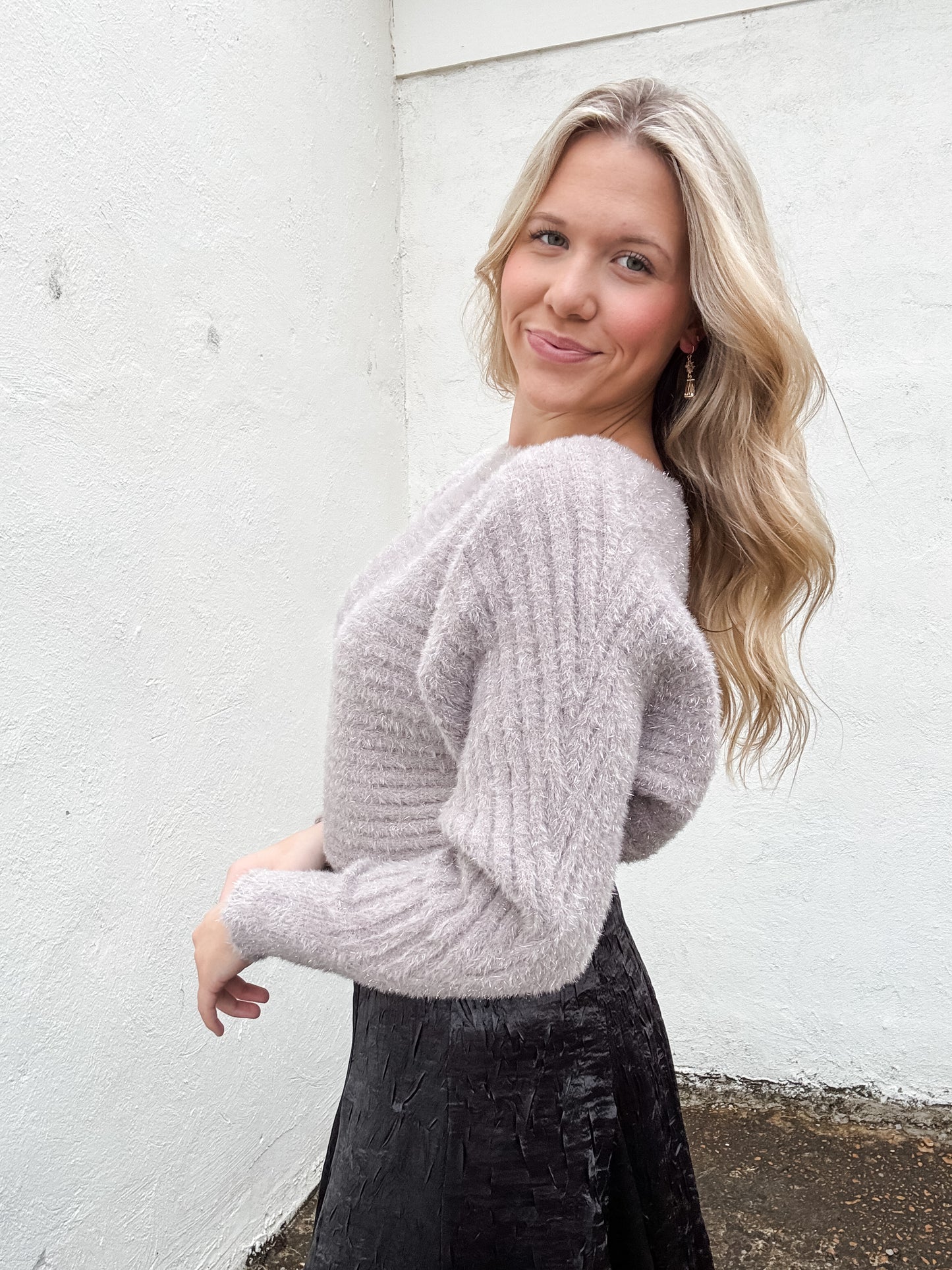 Silver Bliss Sweater
