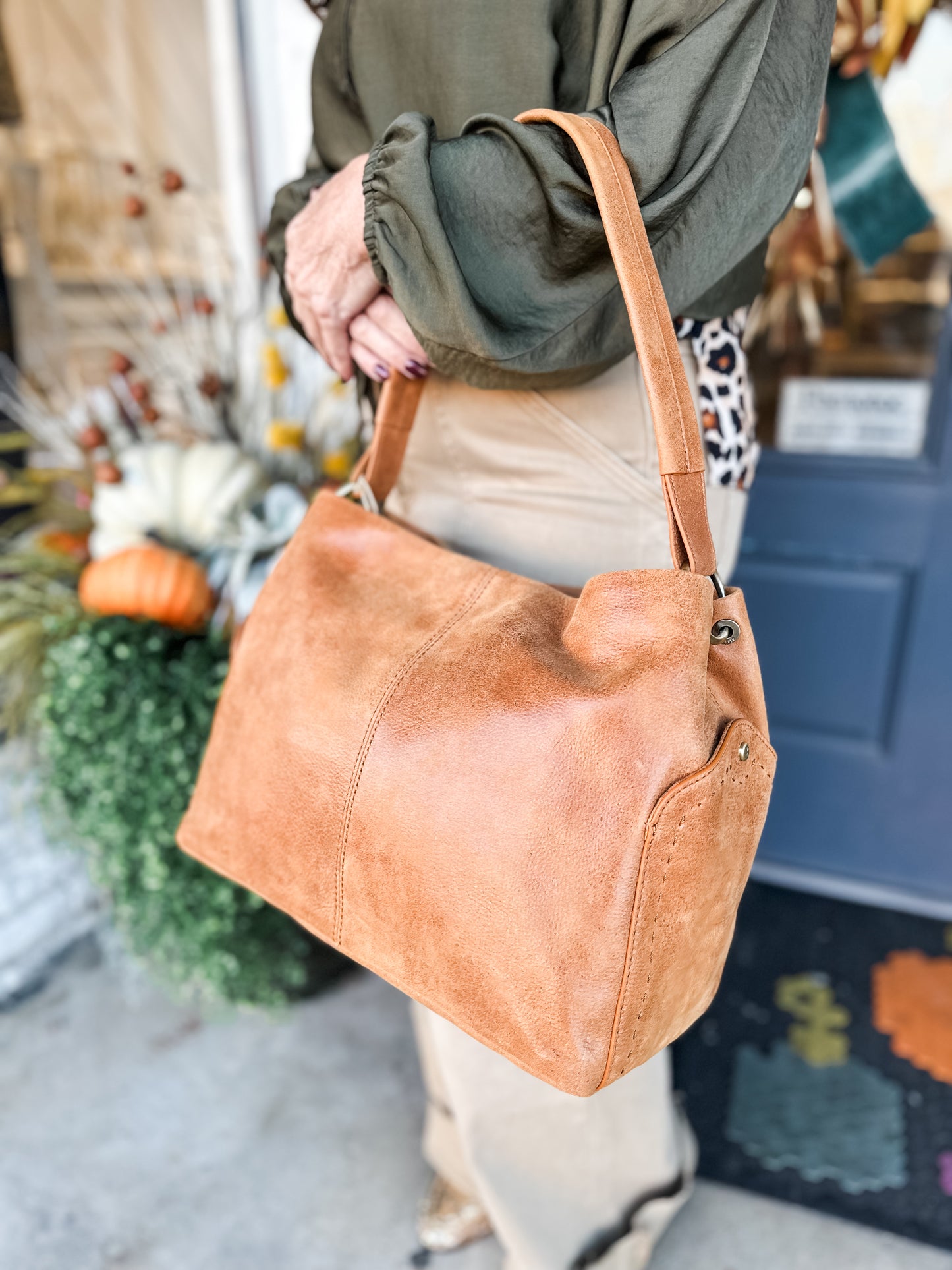 Seneca Shoulder Bag Whiskey