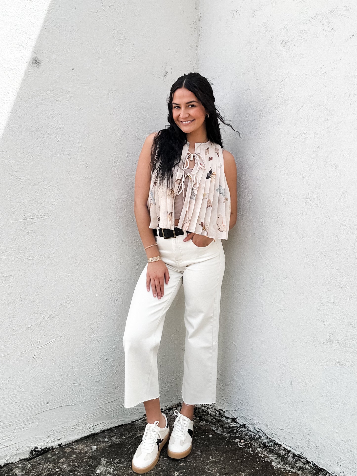 High Rise Wide Leg Denim Jeans