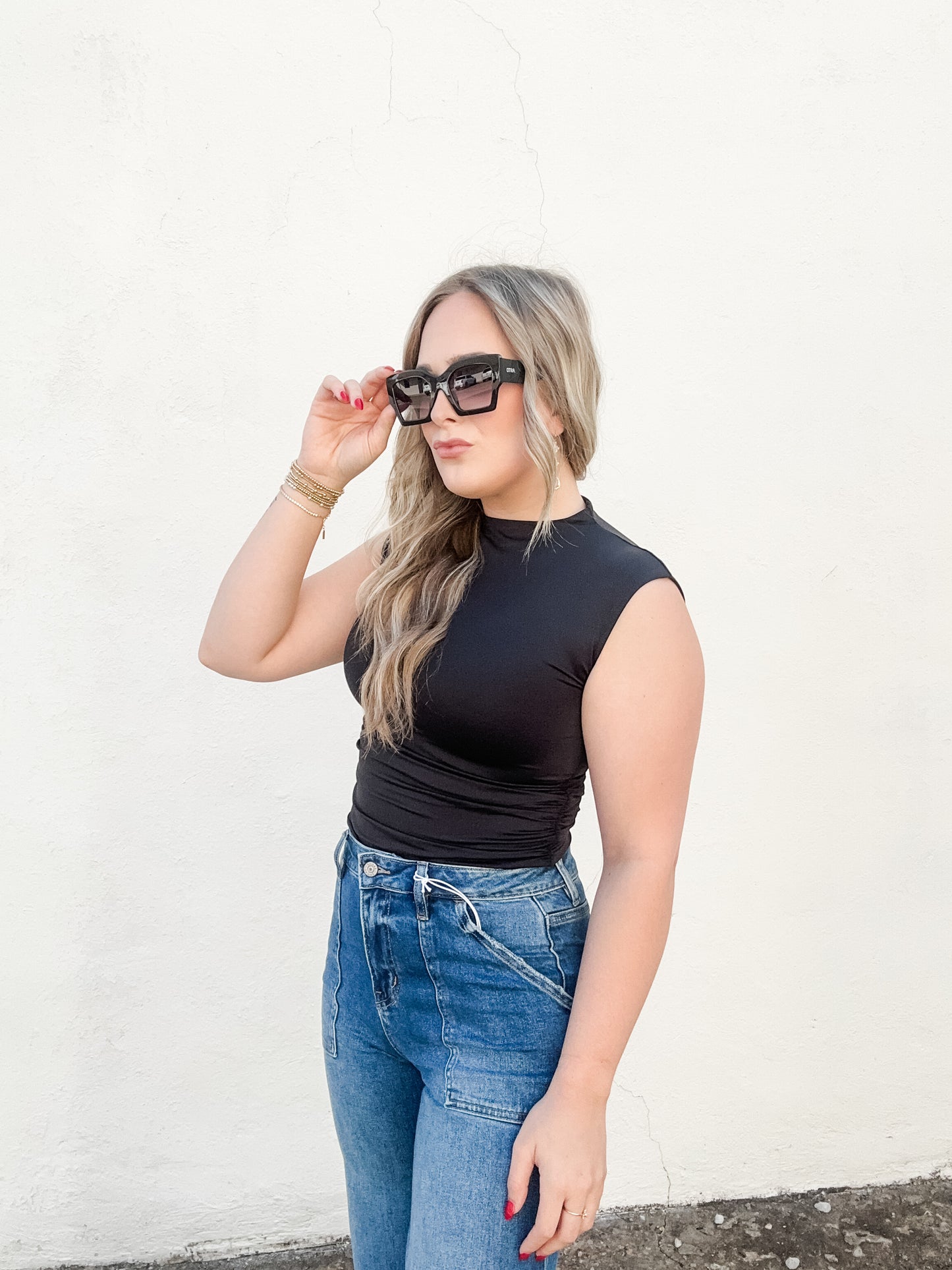 Yvette Black Top