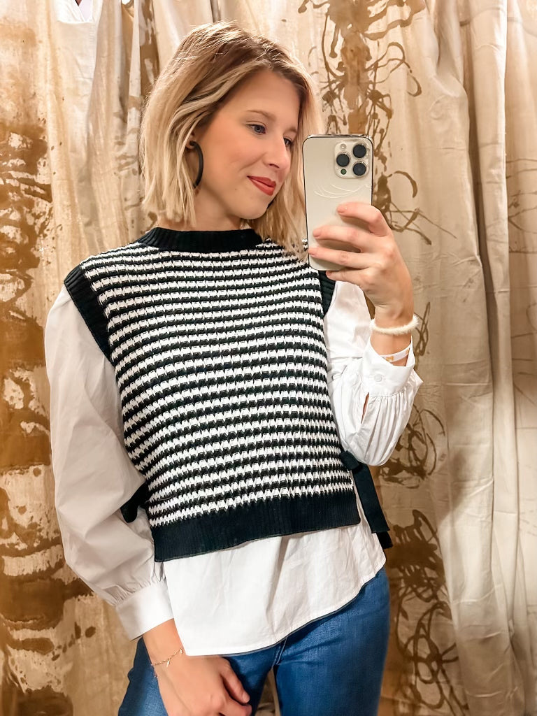 Mixed Up Billie Sweater & Top Set